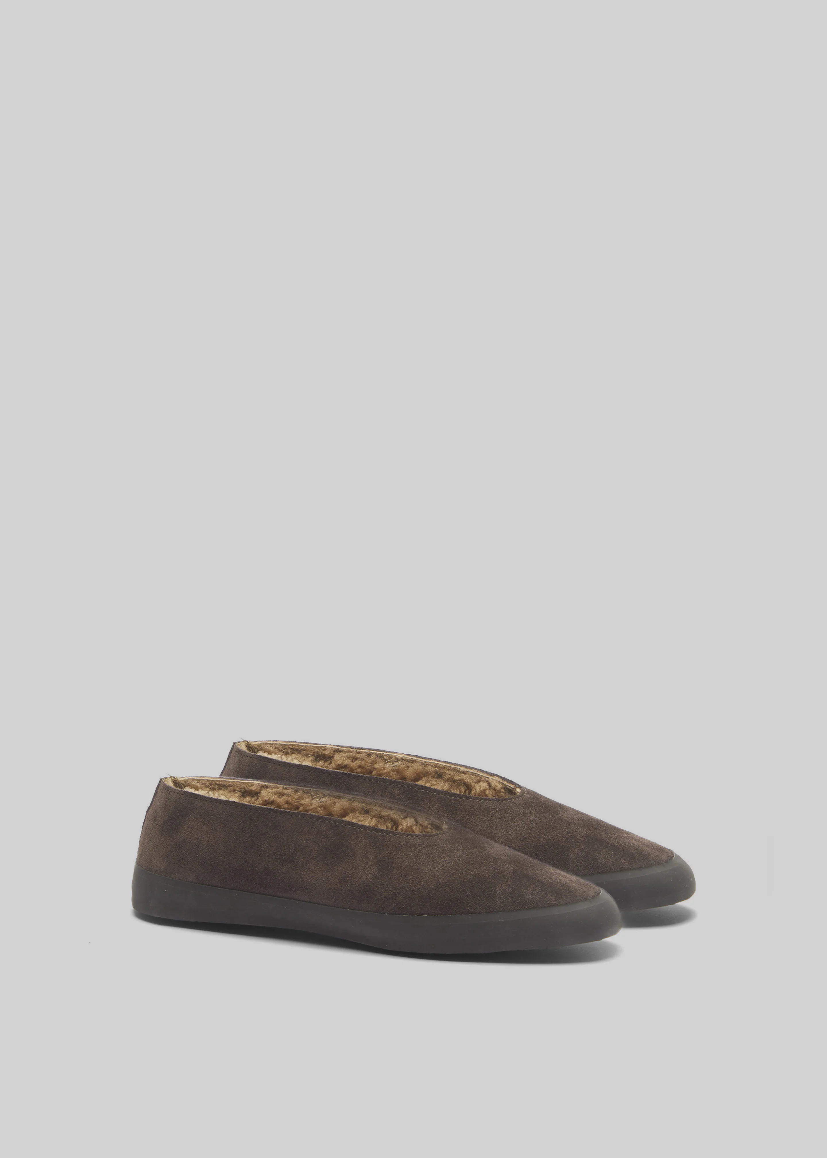 Le Monde Beryl Apres Ski Ballerinas - Brown