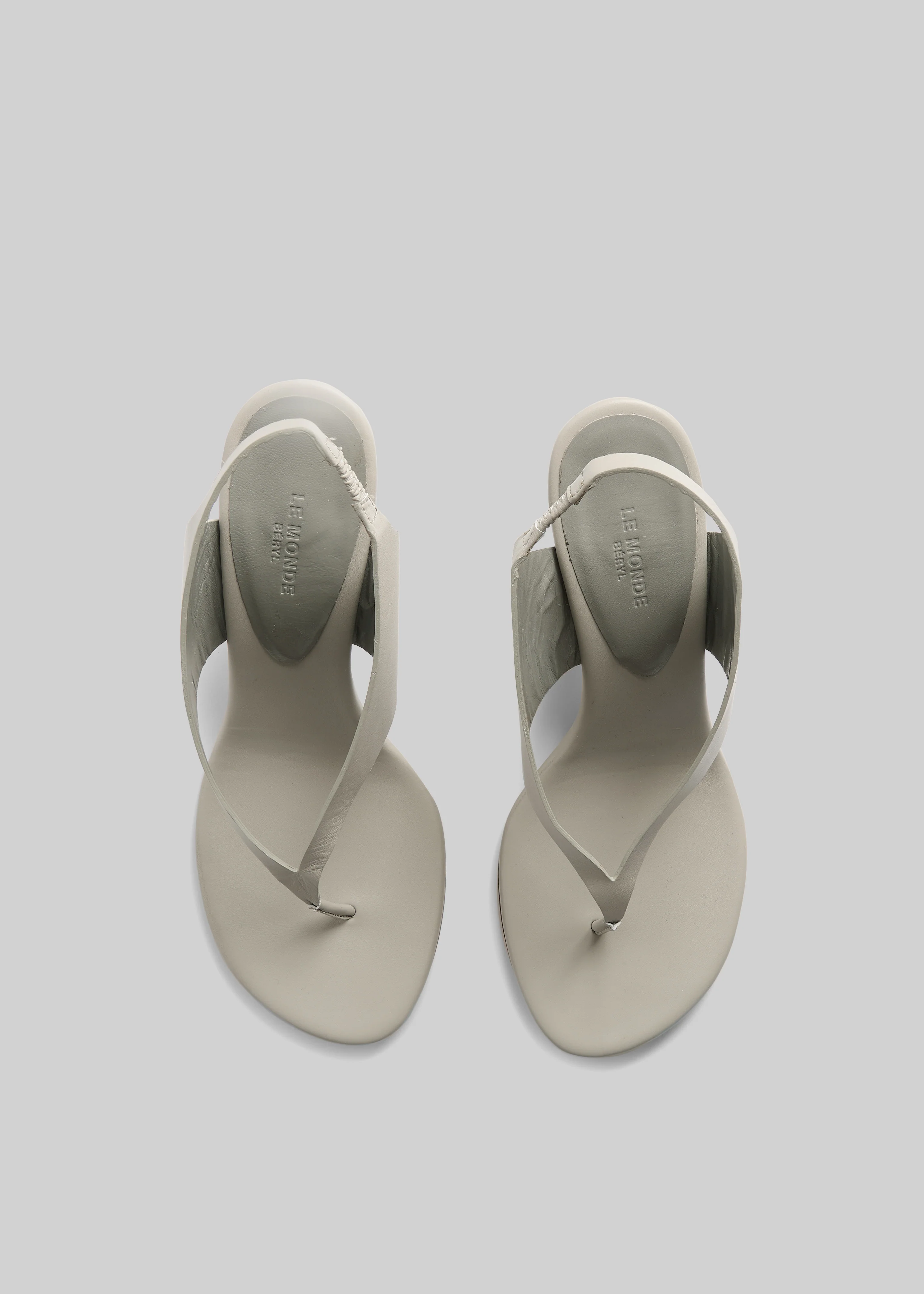 Le Monde Beryl Langley Thong Wedges - New Pearl - Image 5