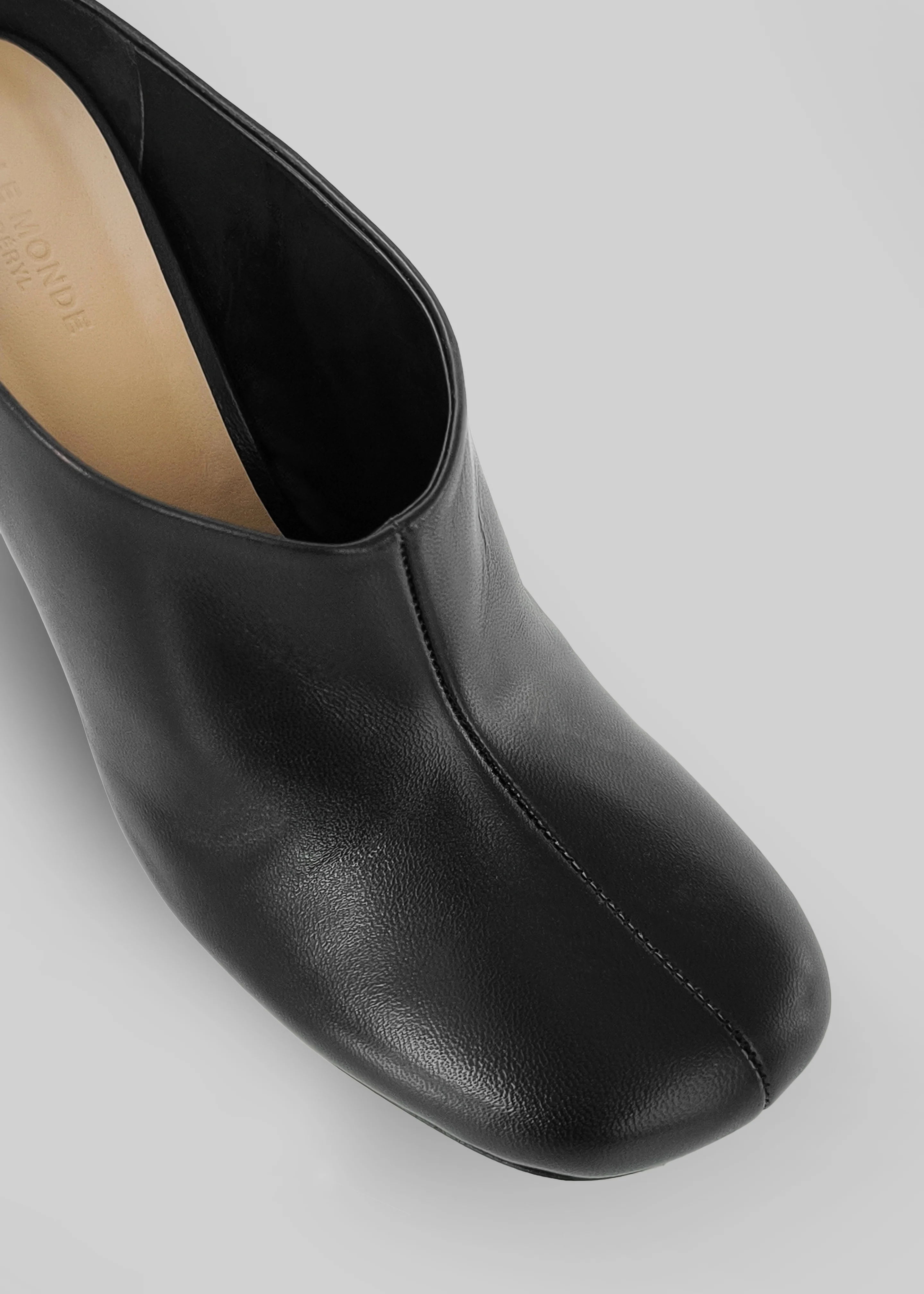 Le Monde Beryl Mica Mules - Black - Image 4
