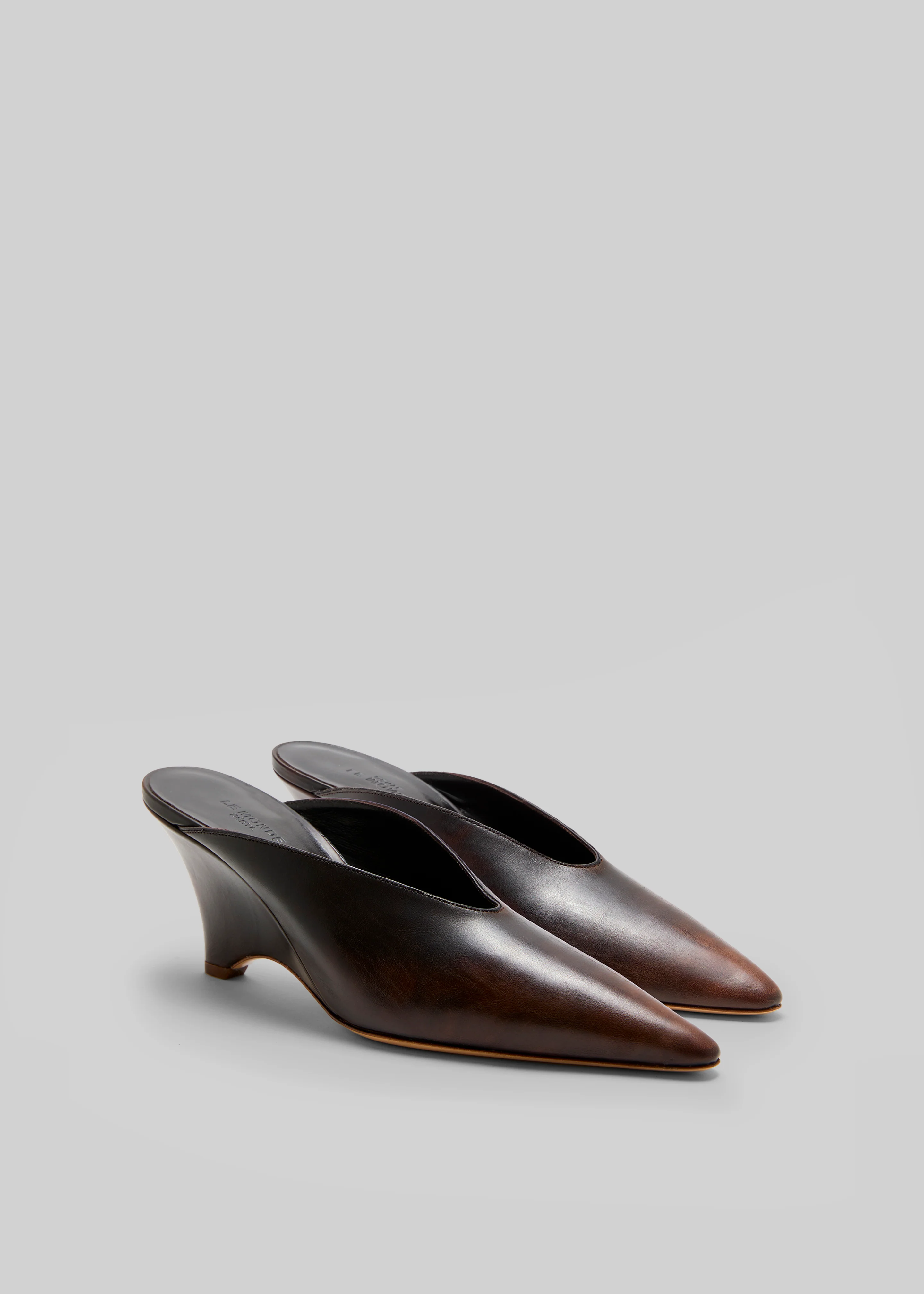Le Monde Beryl Victoria Wedges - Brown - Image 5