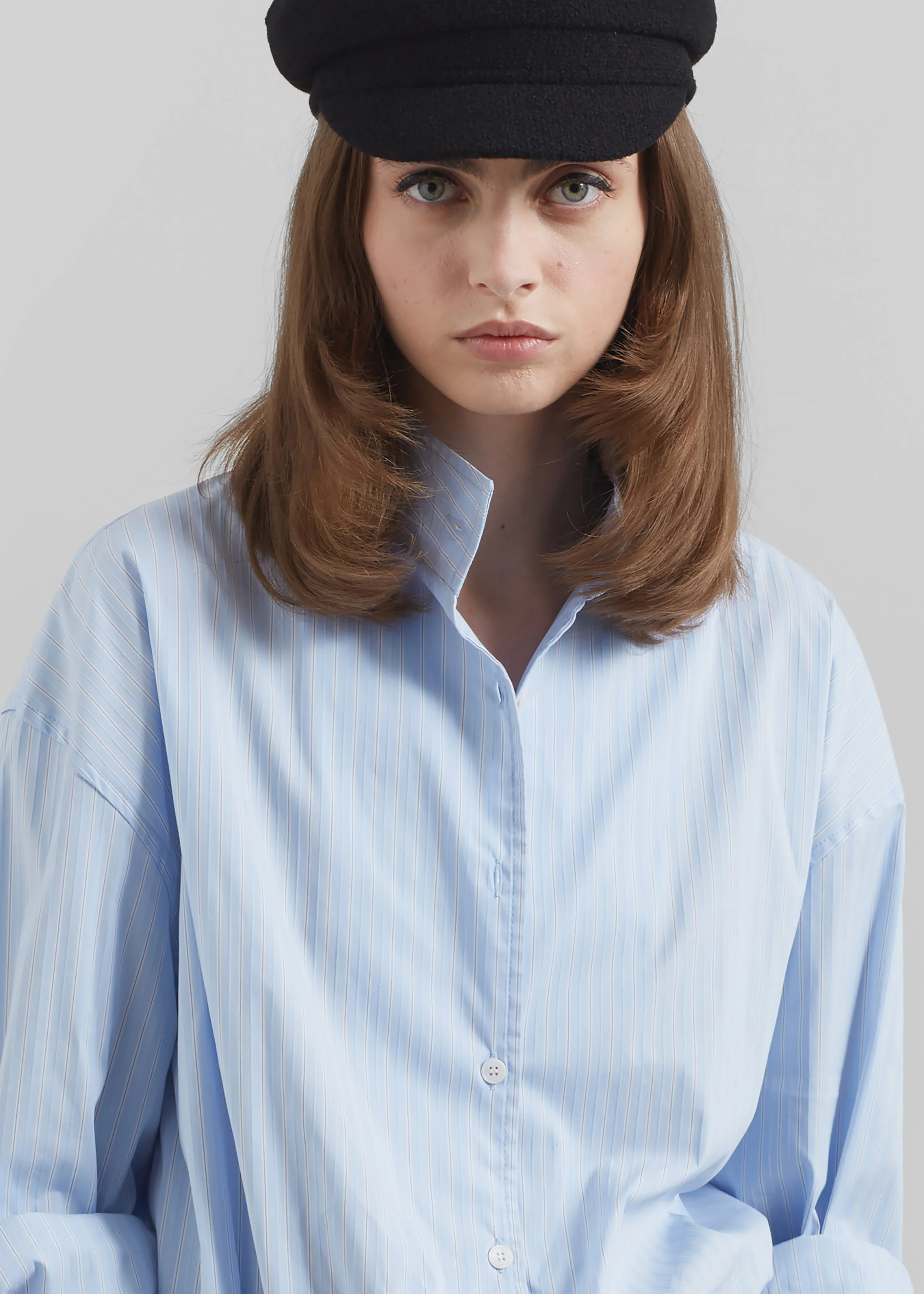 Lecco Striped Shirt - Blue - Image 7