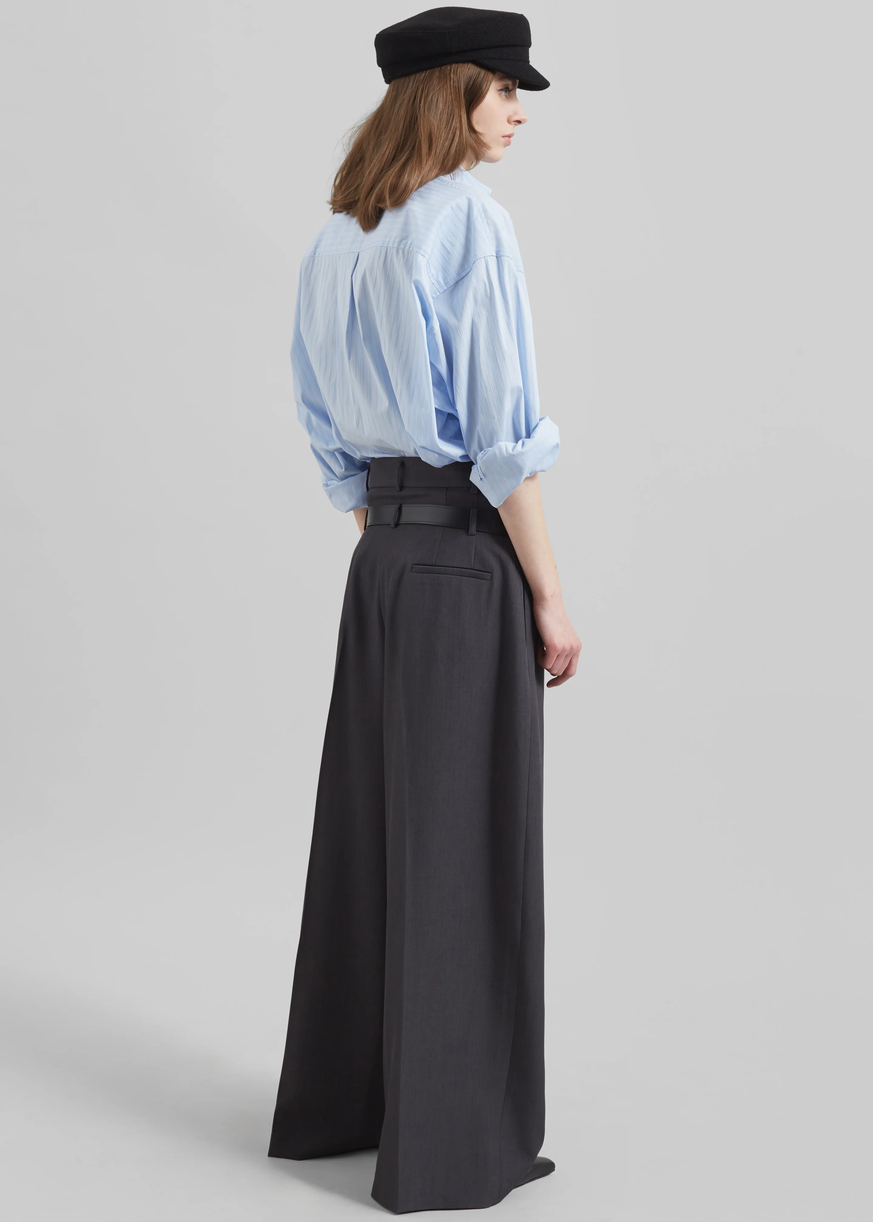 Lecco Striped Shirt - Blue - Image 8