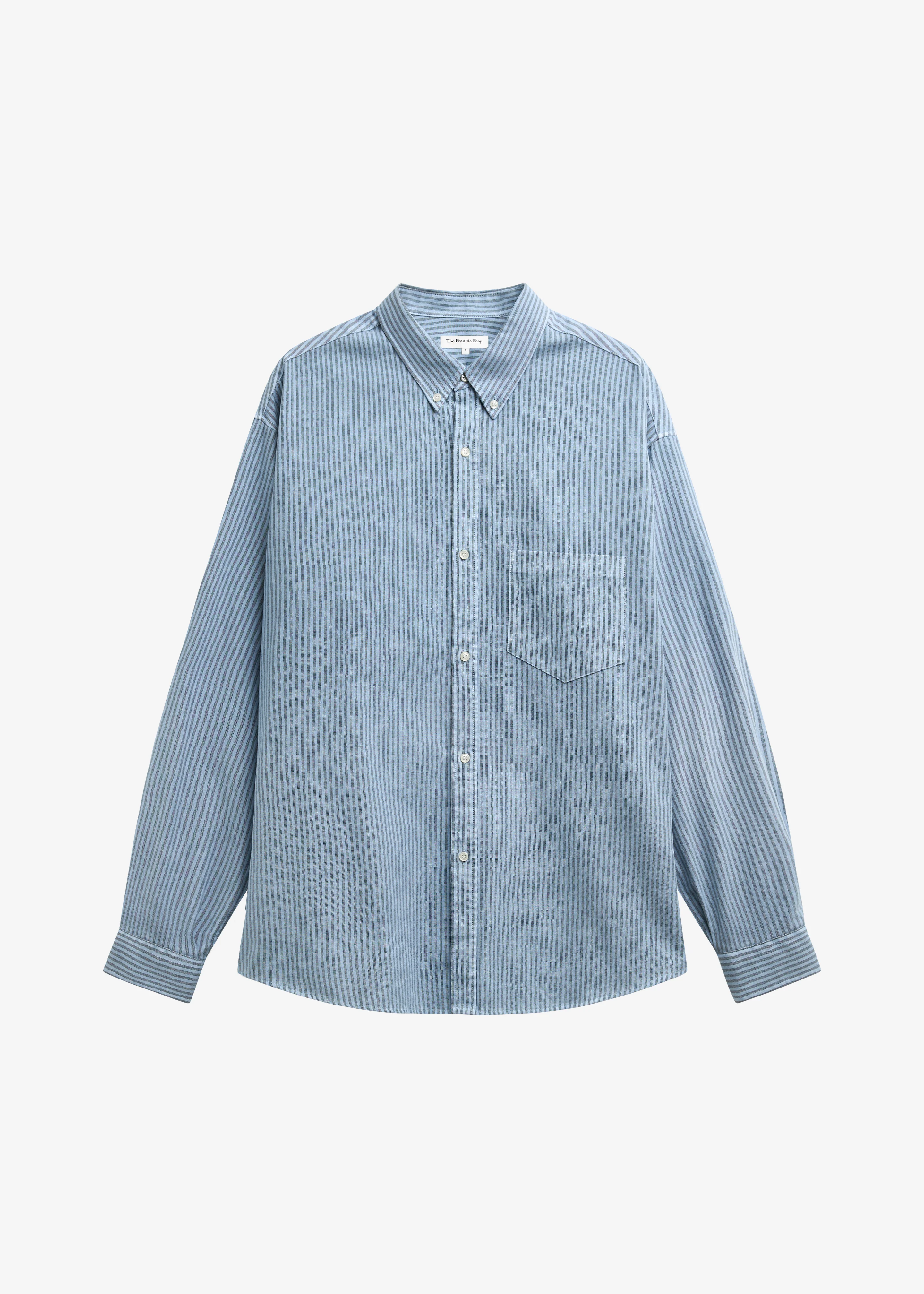 Legan Shirt - Blue Stripe - Image 8