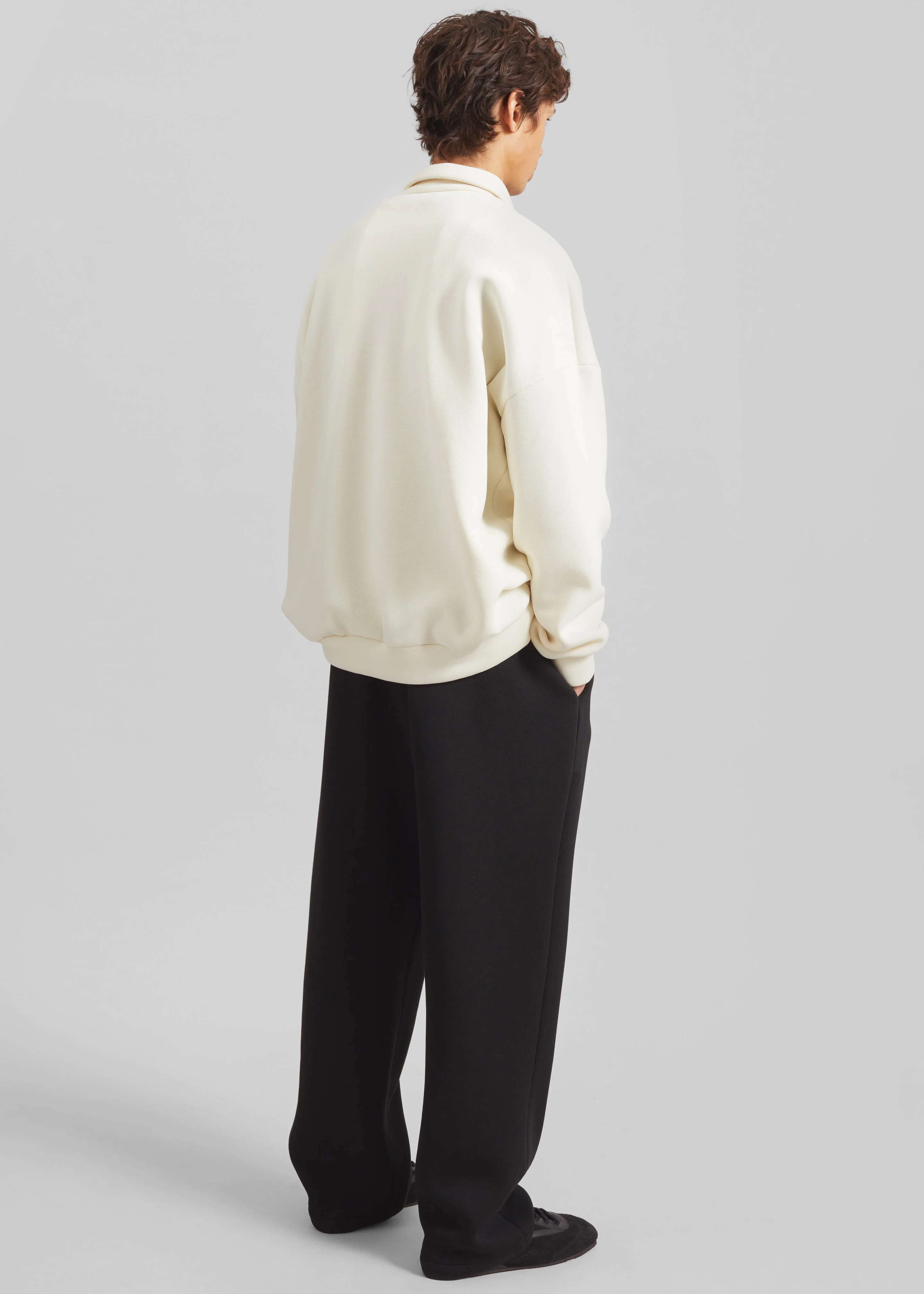 Lenham Polo Sweatshirt - Ivory - Image 7