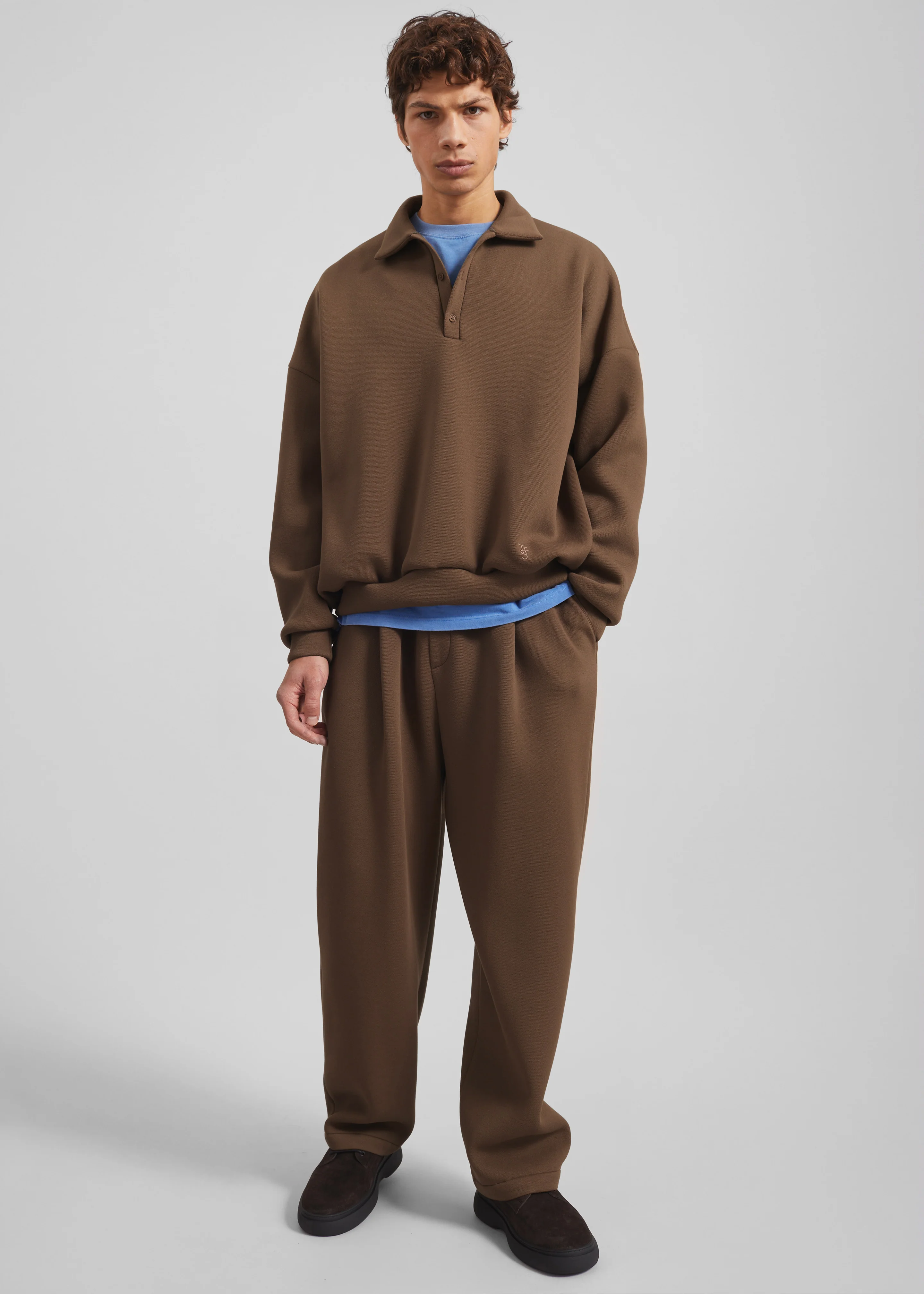 Lenham Straight Pants - Dark Camel - Image 2