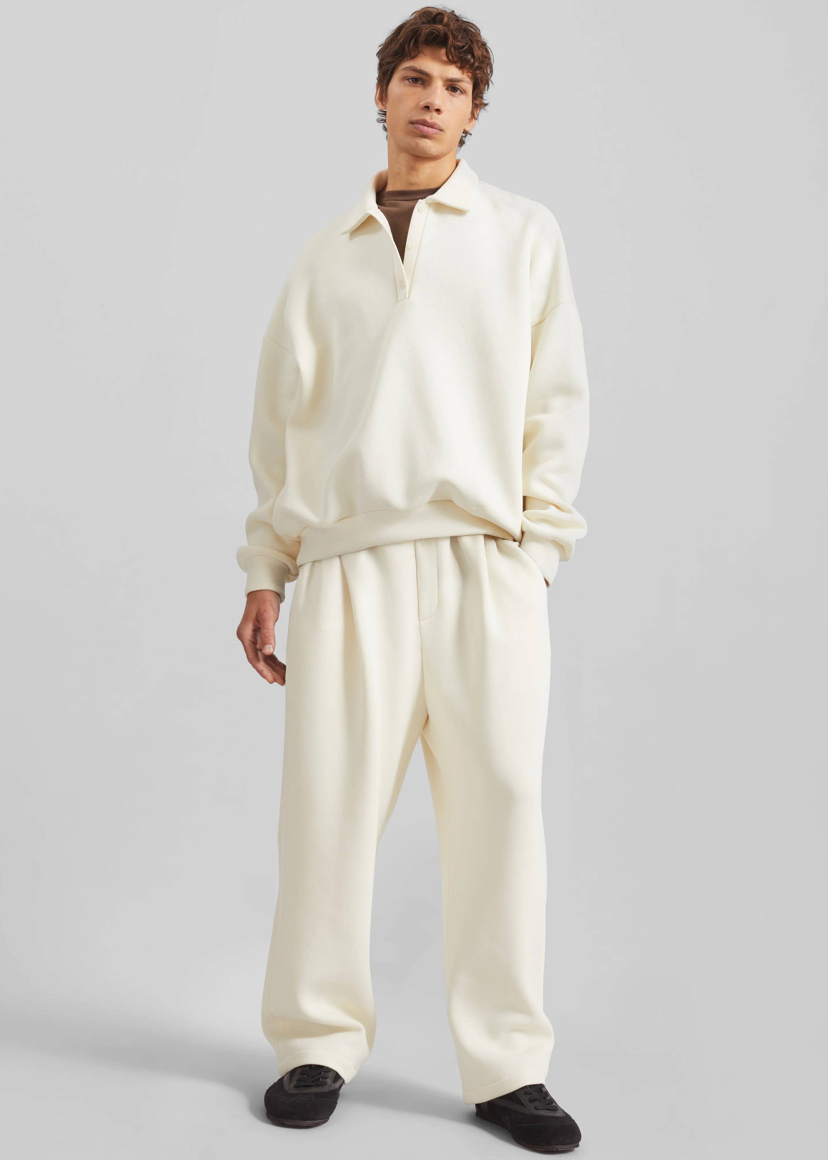 Lenham Straight Pants - Ivory - Image 5