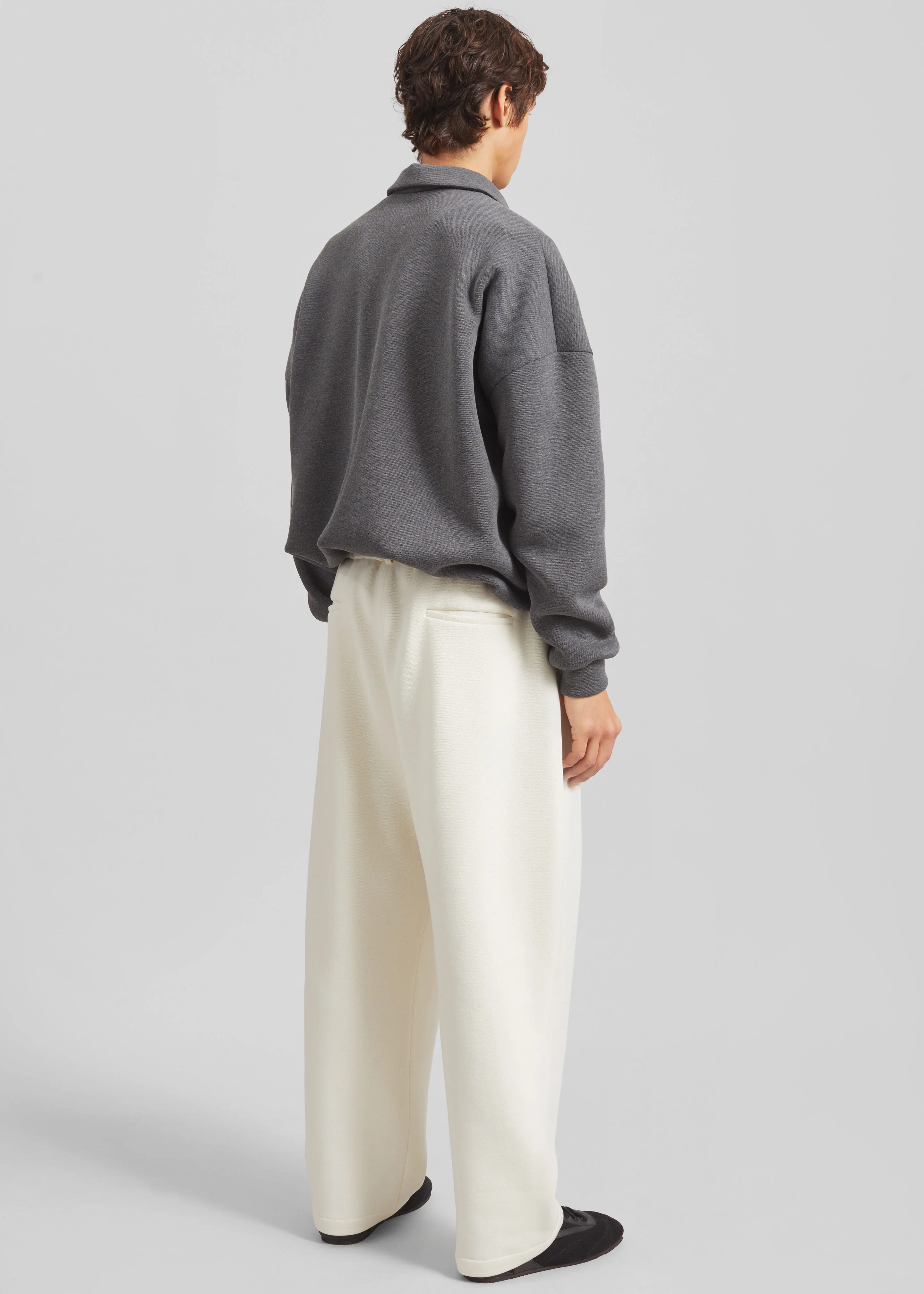 Lenham Straight Pants - Ivory - Image 7