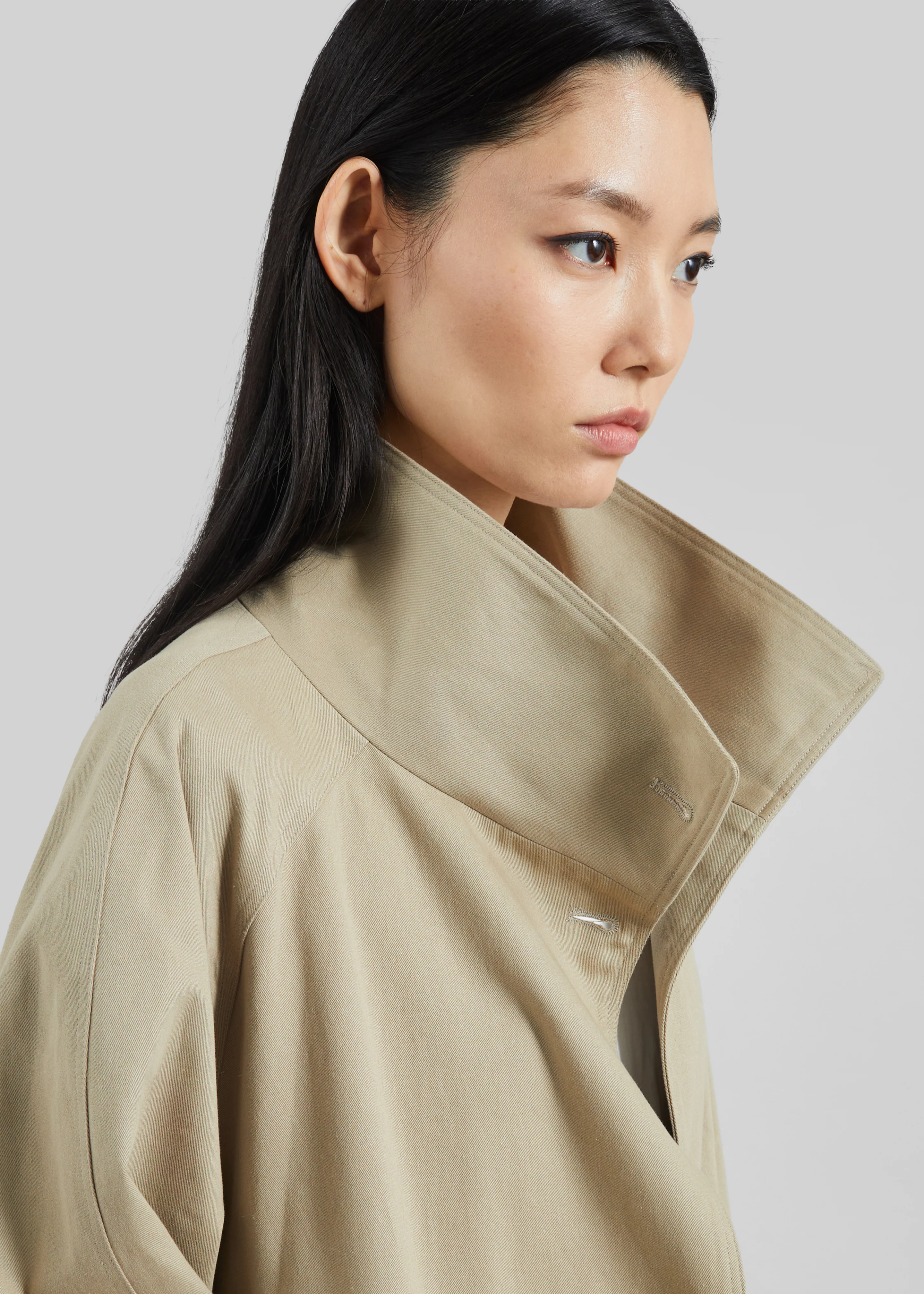 Lenoir Trench Coat - Beige - Image 5