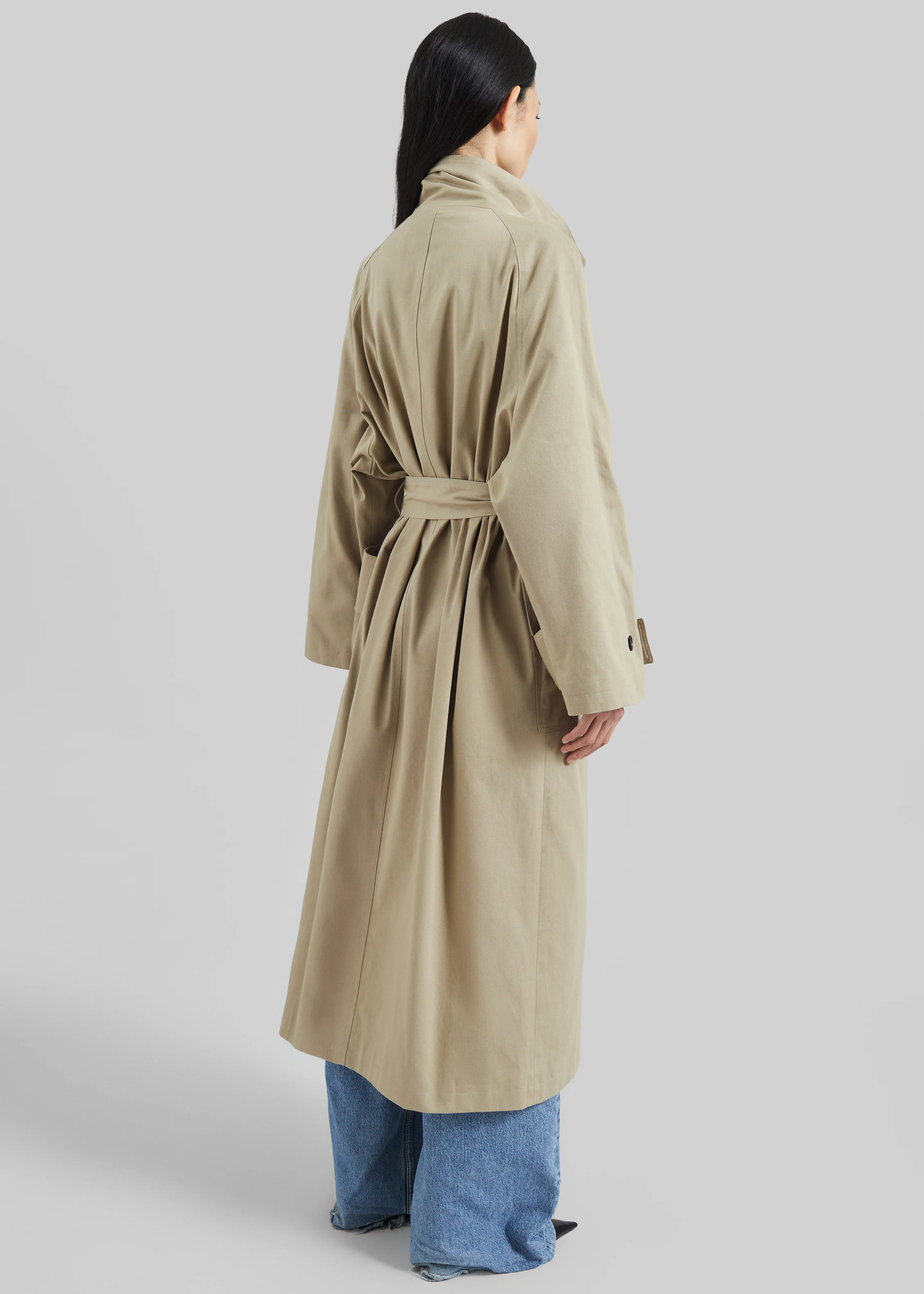 Lenoir Trench Coat - Beige - Image 8