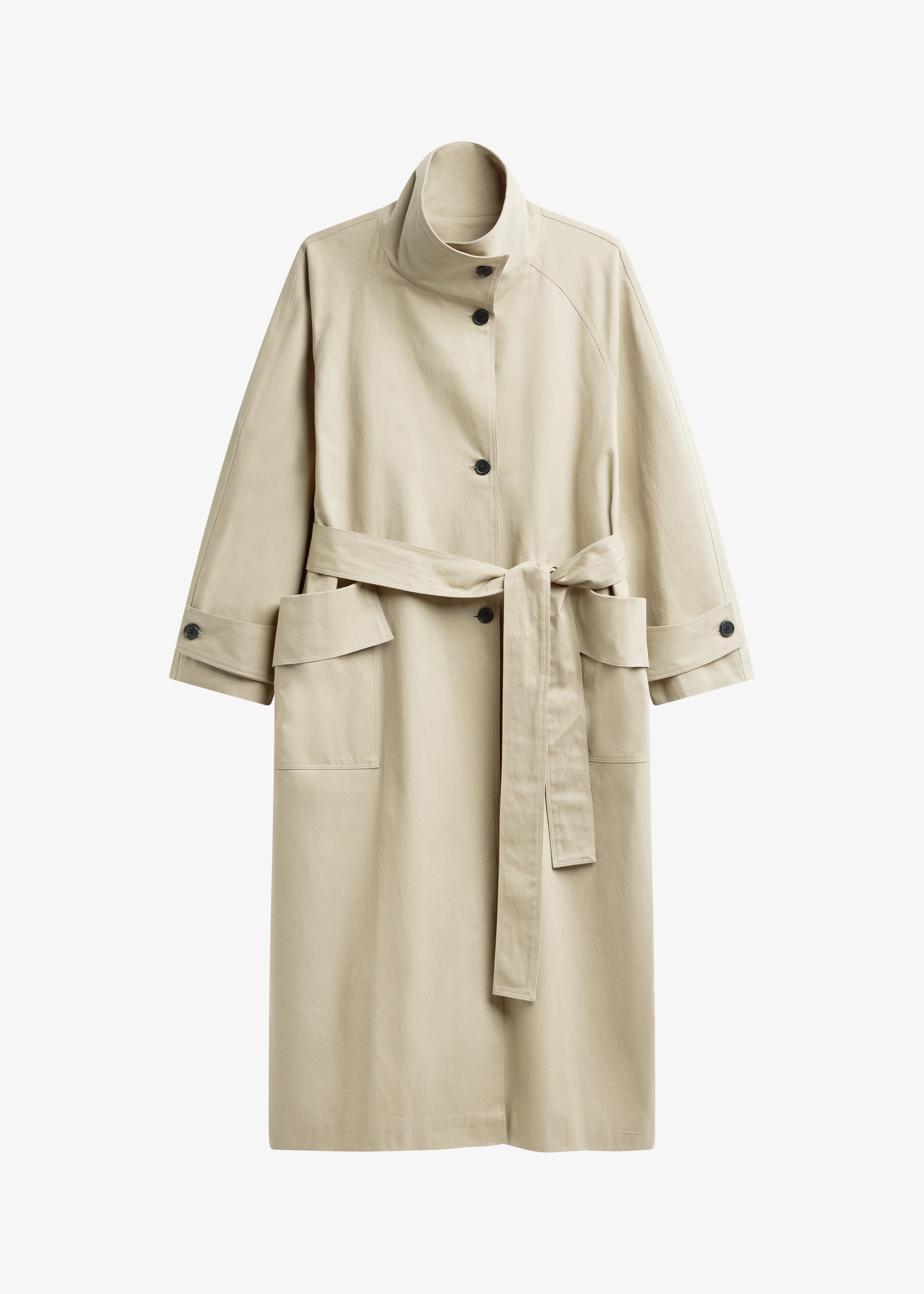 Lenoir Trench Coat - Beige - Image 9