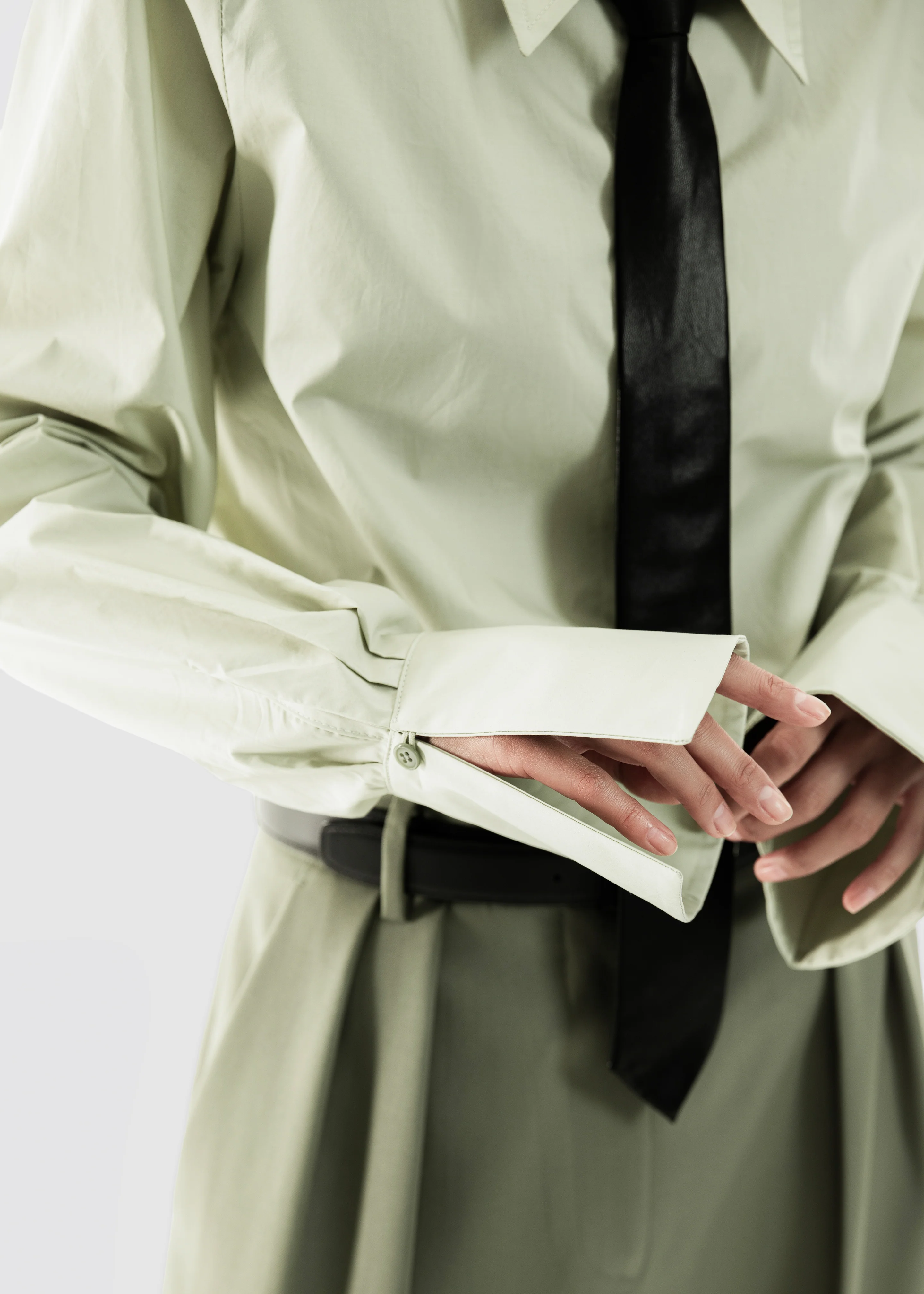 Leuven Padded Shirt - Sage - Image 6