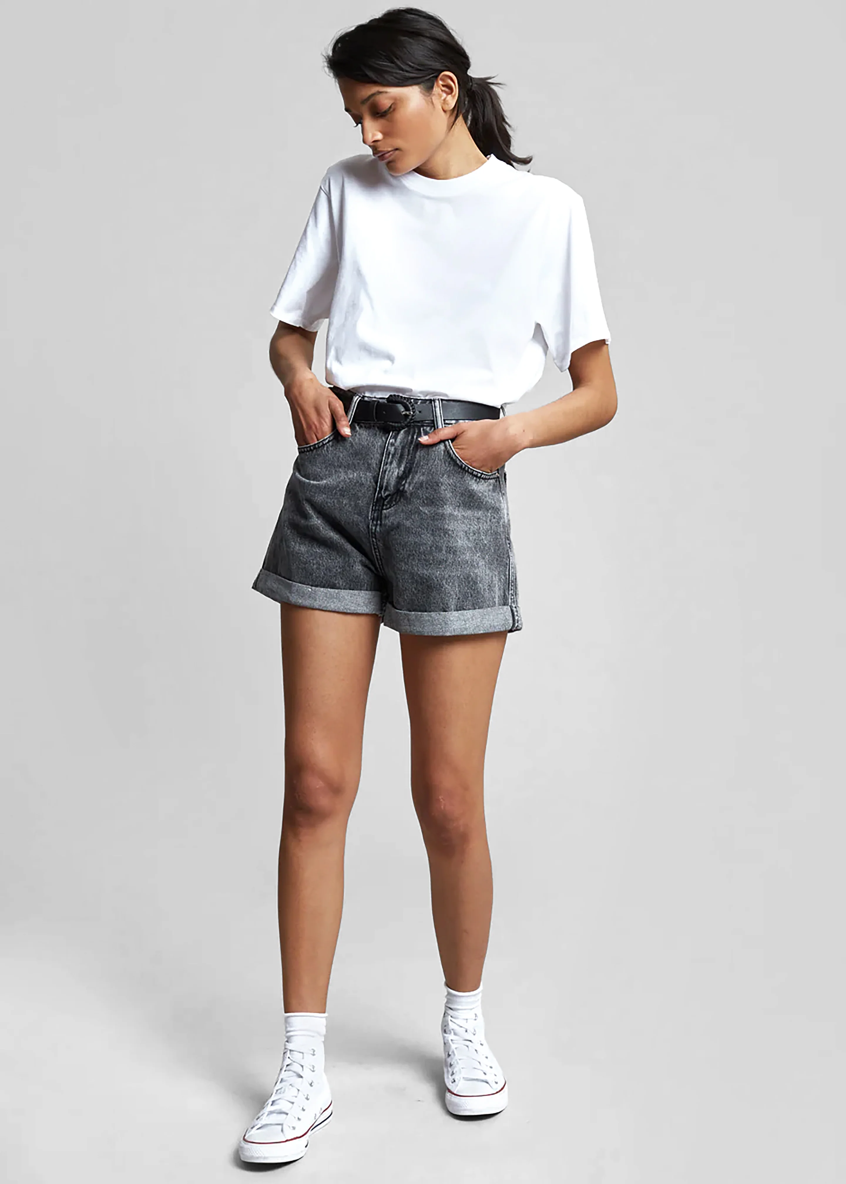 Lilou Simple Tee - Optic White - Image 5