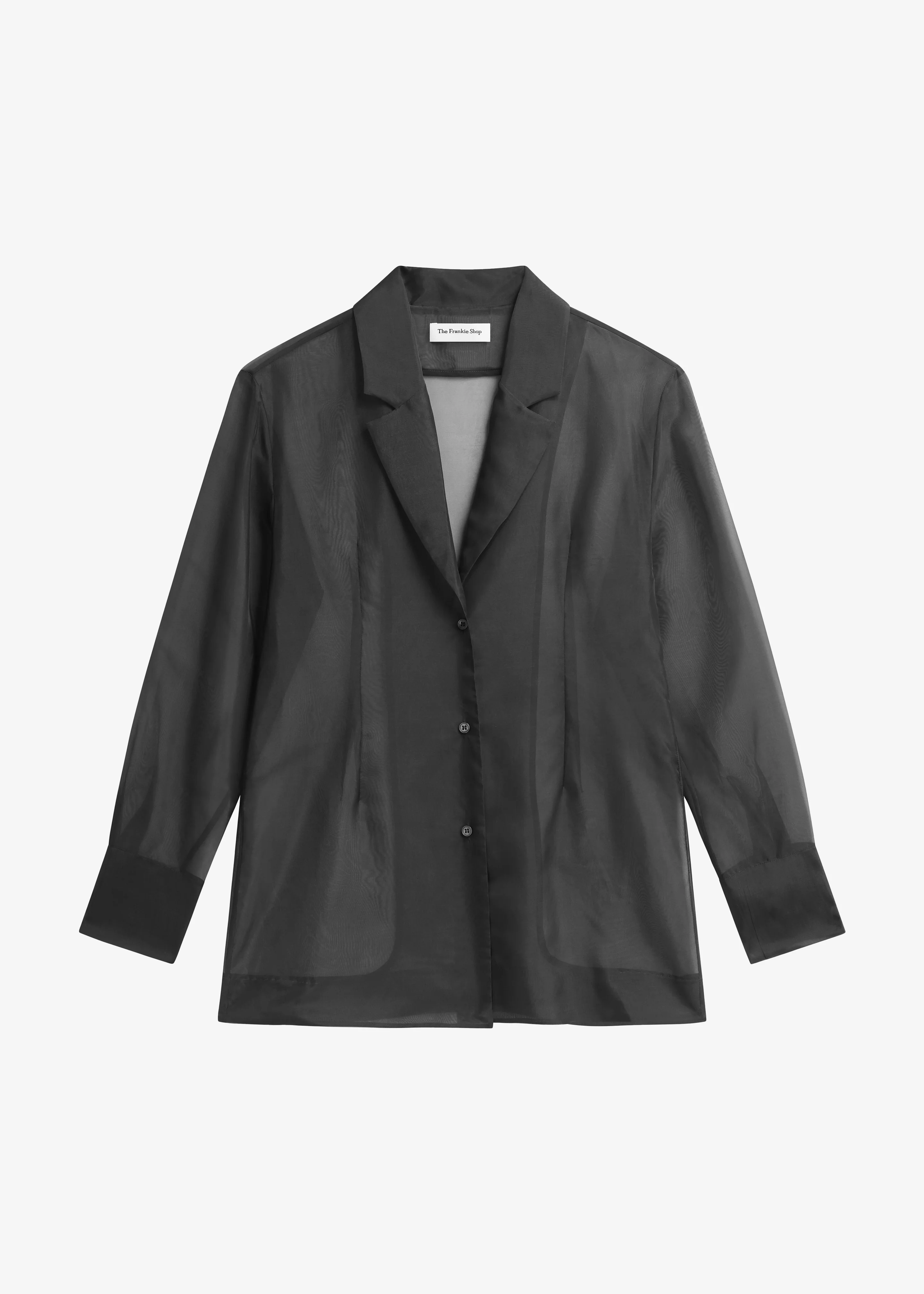 Lise Sheer Blazer - Black - Image 8