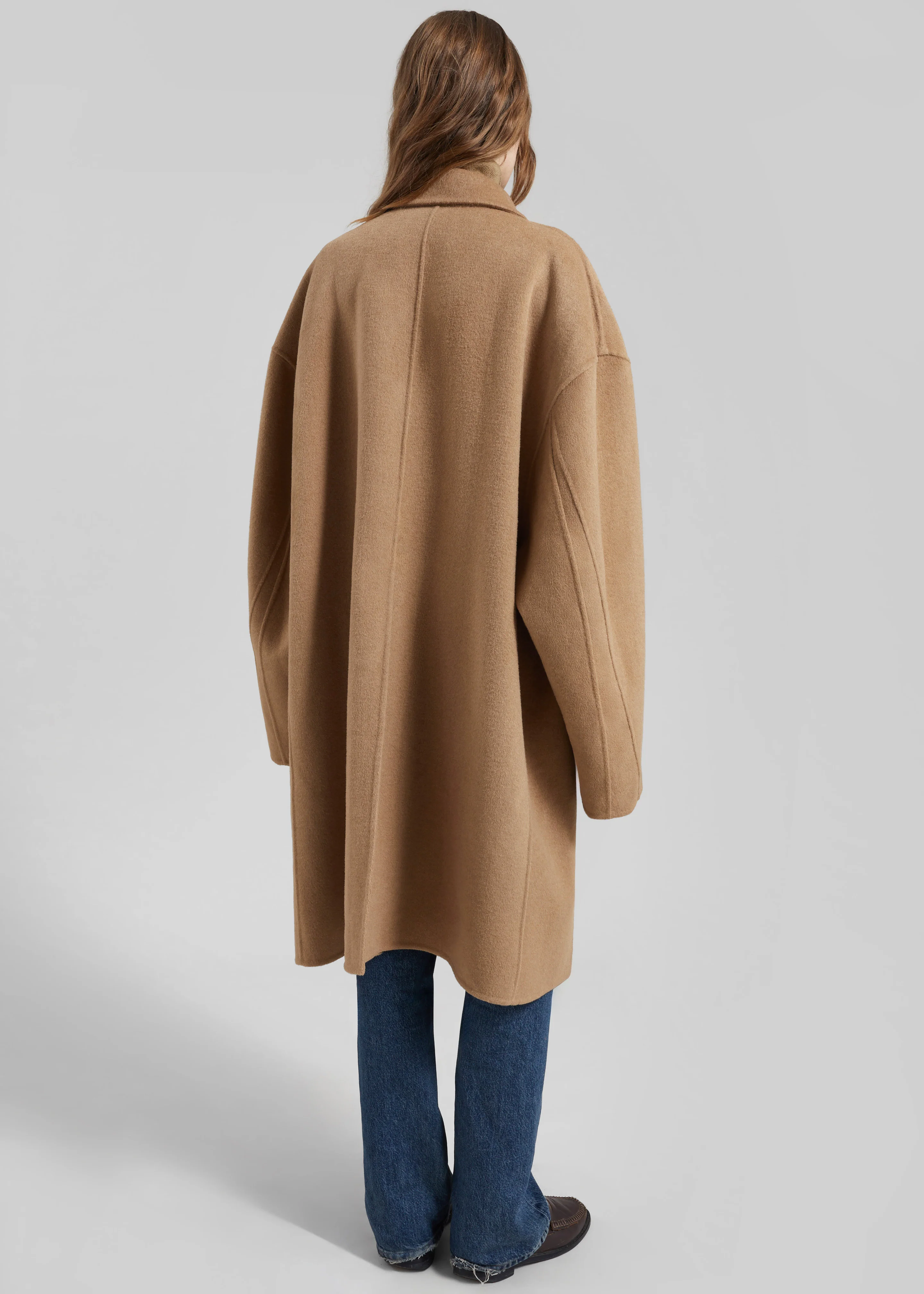 Lohit Wool Coat - Camel - Image 7