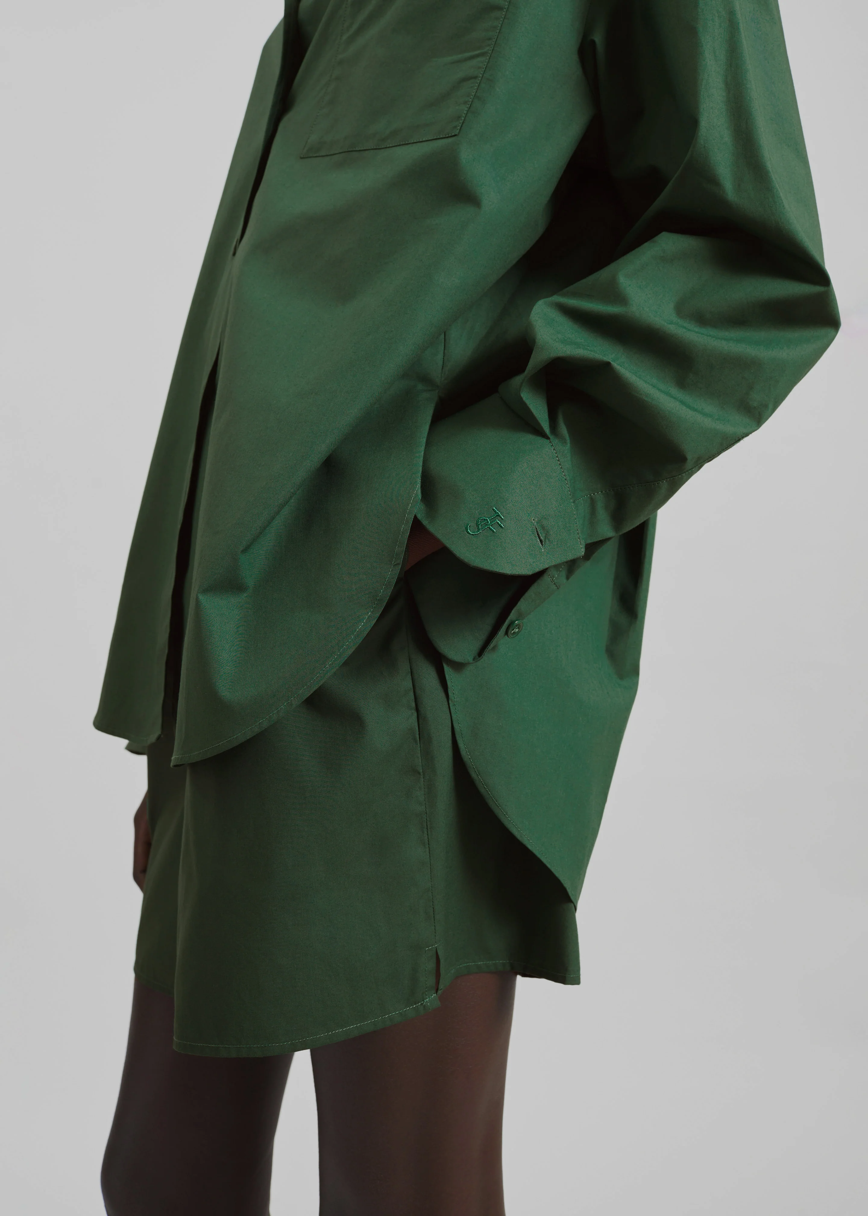Lui Organic Cotton Boxer Short - Hunter Green - Image 4