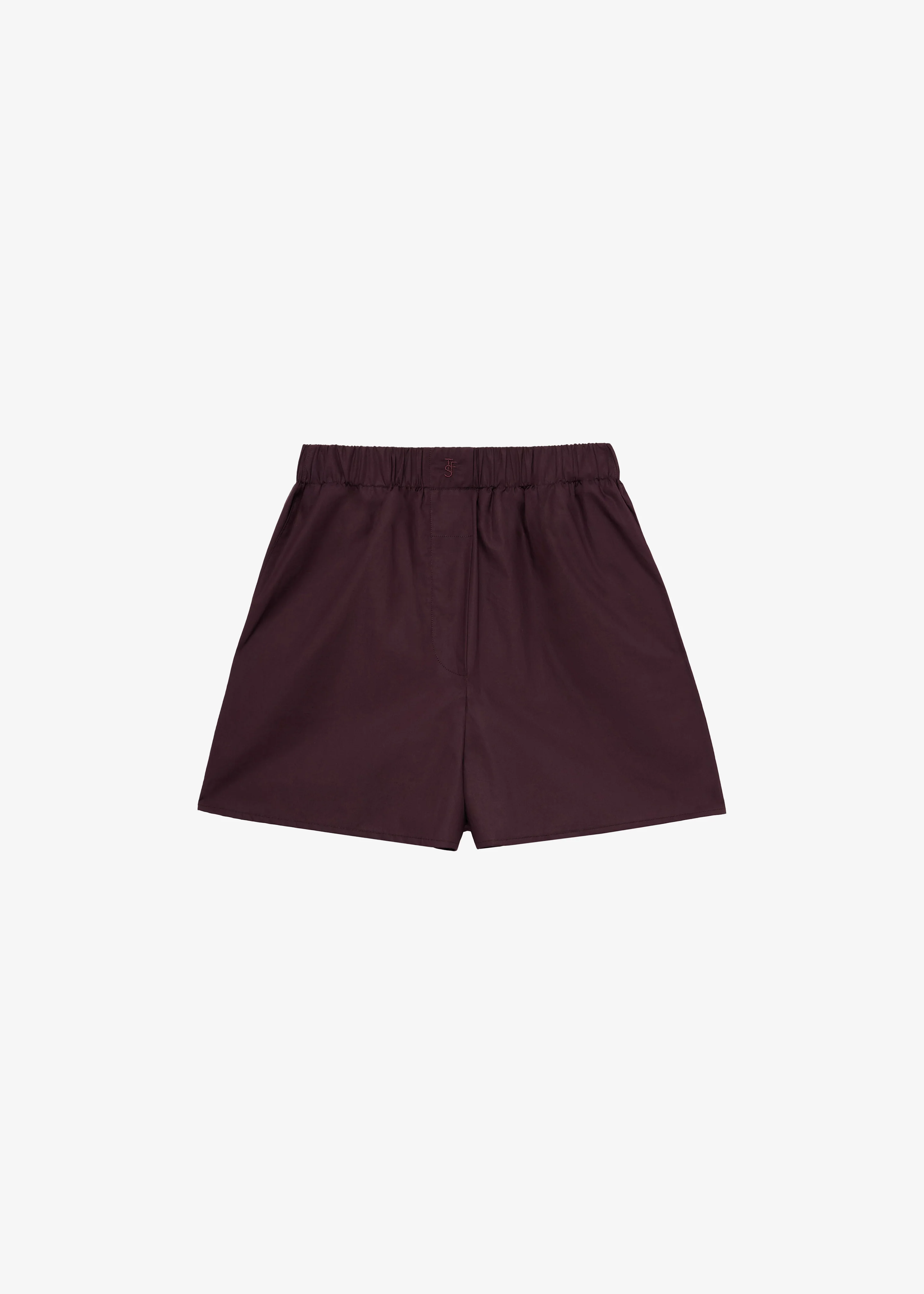 Lui Organic Cotton Boxer Shorts - Dark Plum - Image 9
