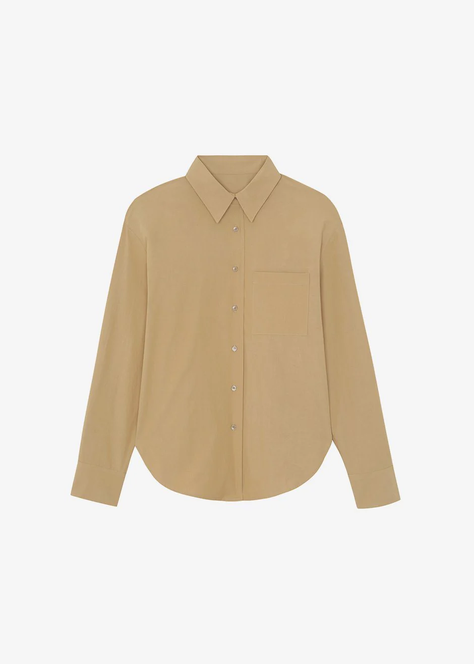 Lui Organic Cotton Shirt - Sahara - Image 12
