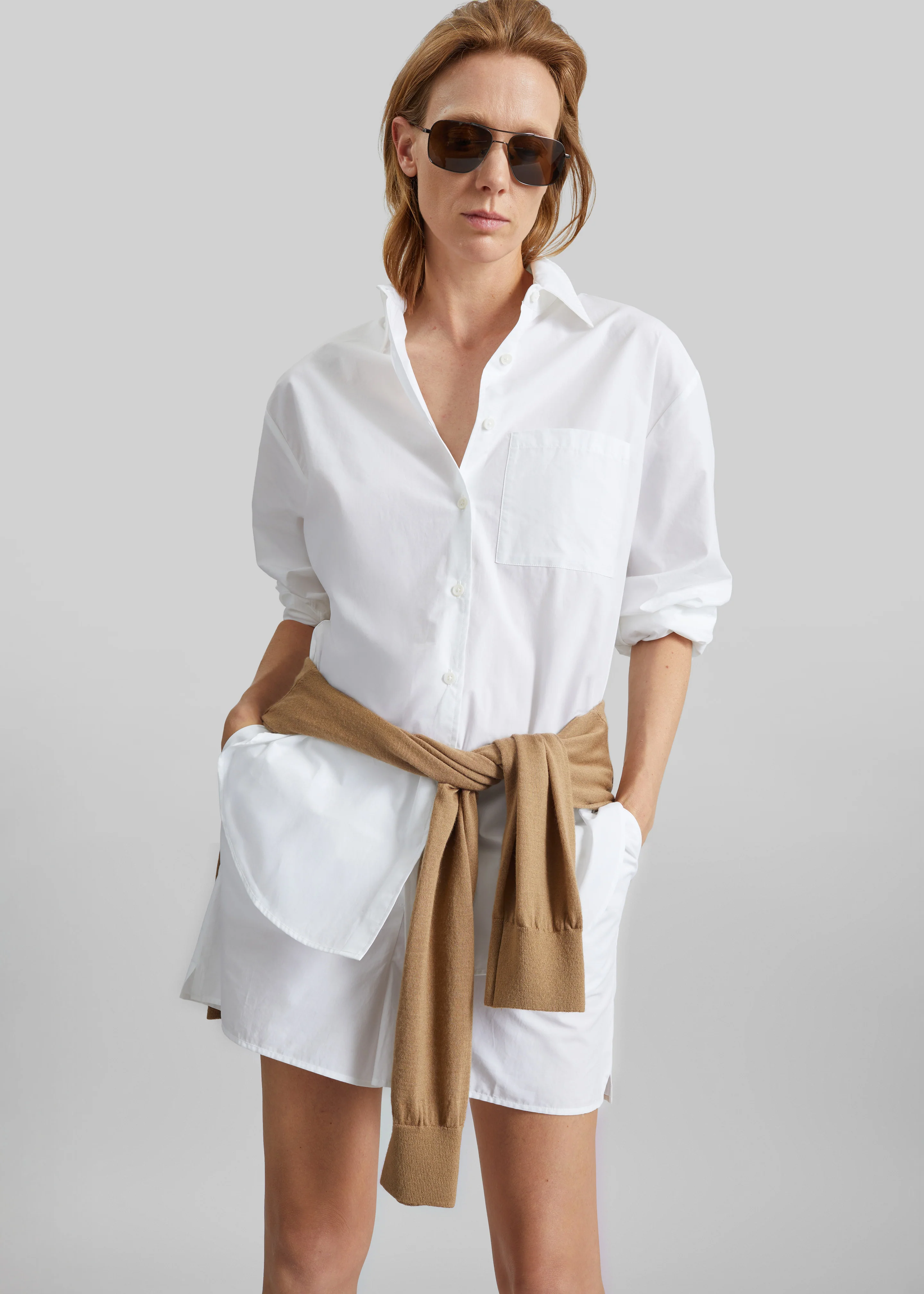 Lui Organic Cotton Shirt - White - Image 5
