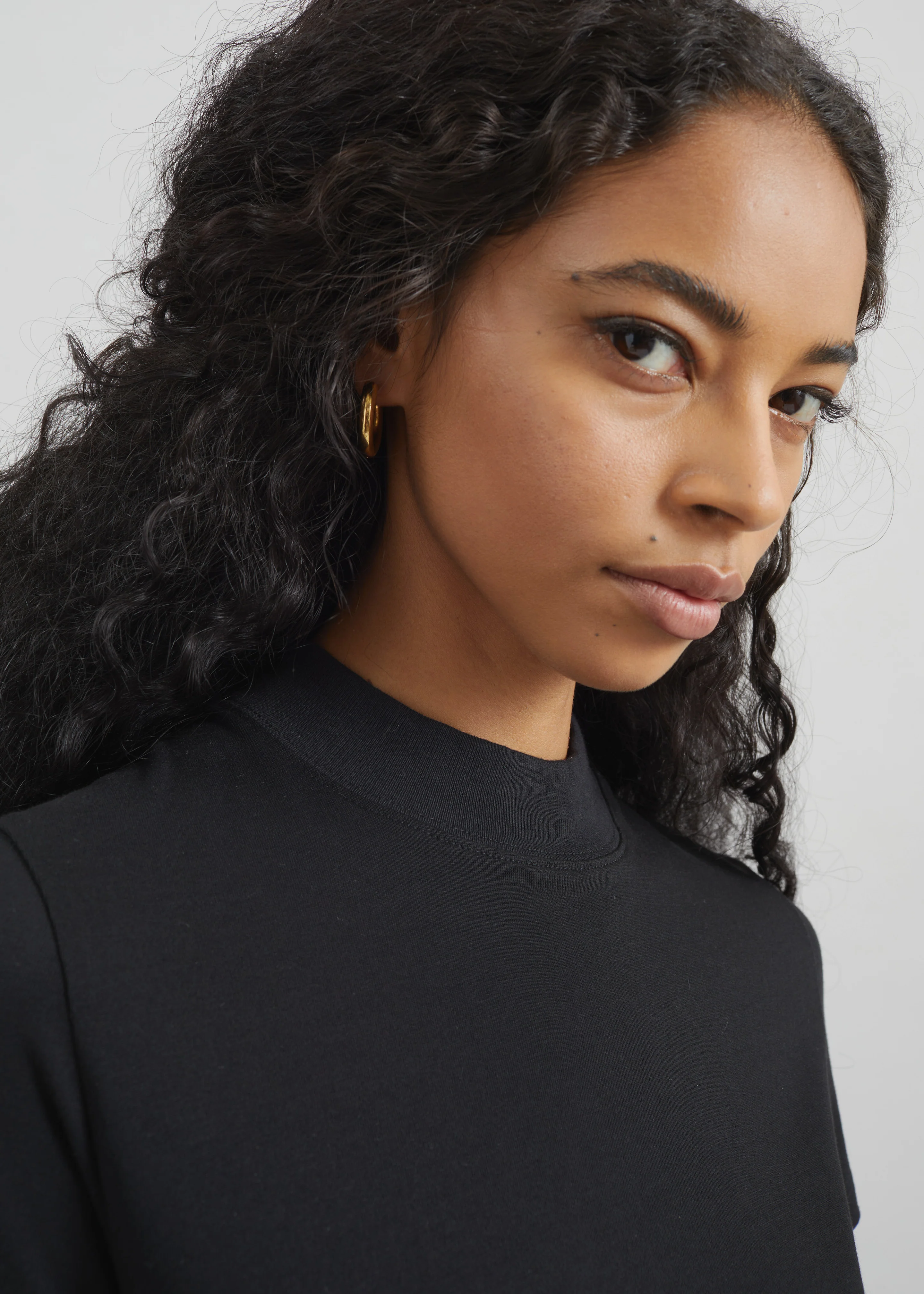 Malo T-Shirt Dress - Black - Image 5