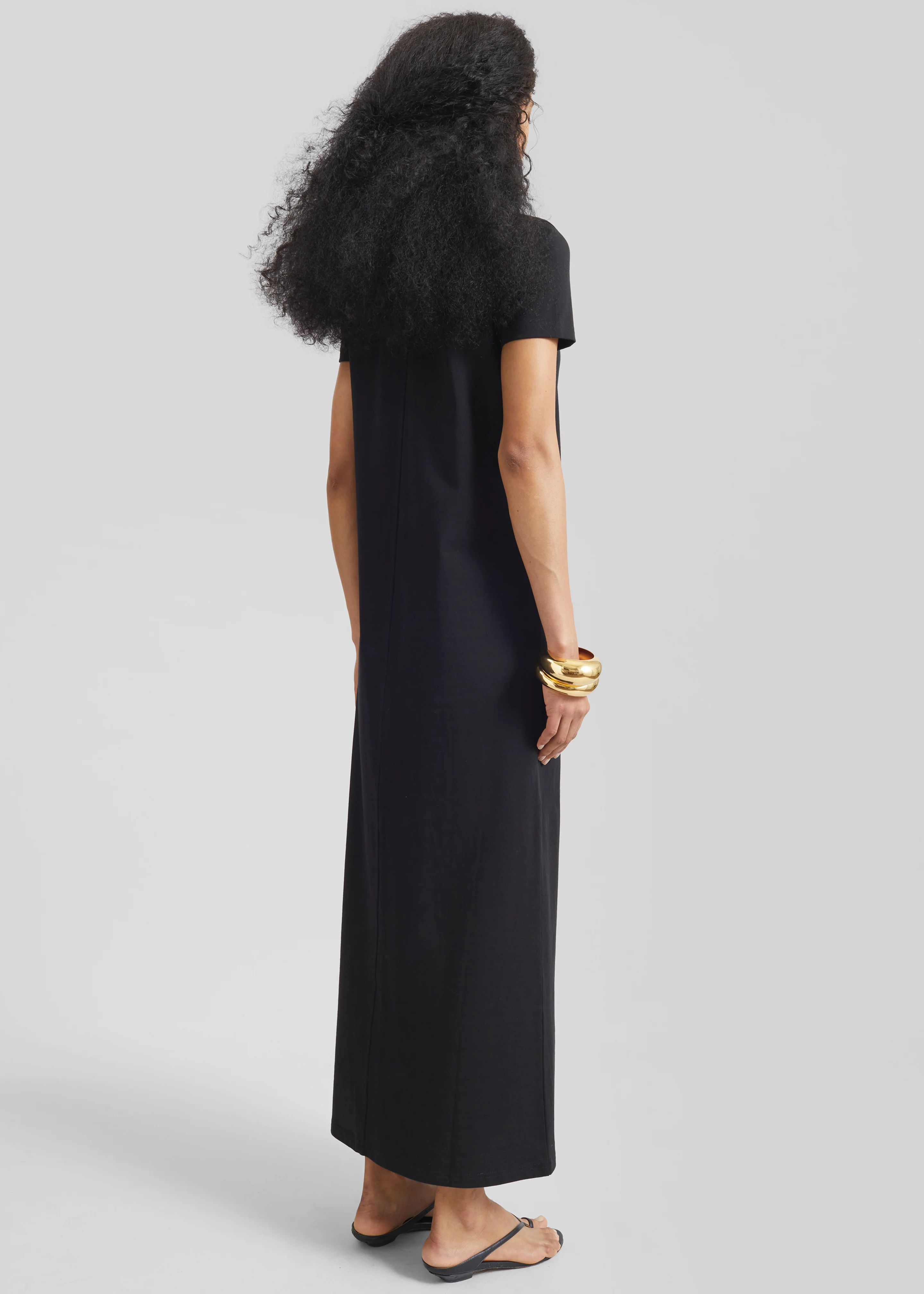 Malo T-Shirt Dress - Black - Image 6
