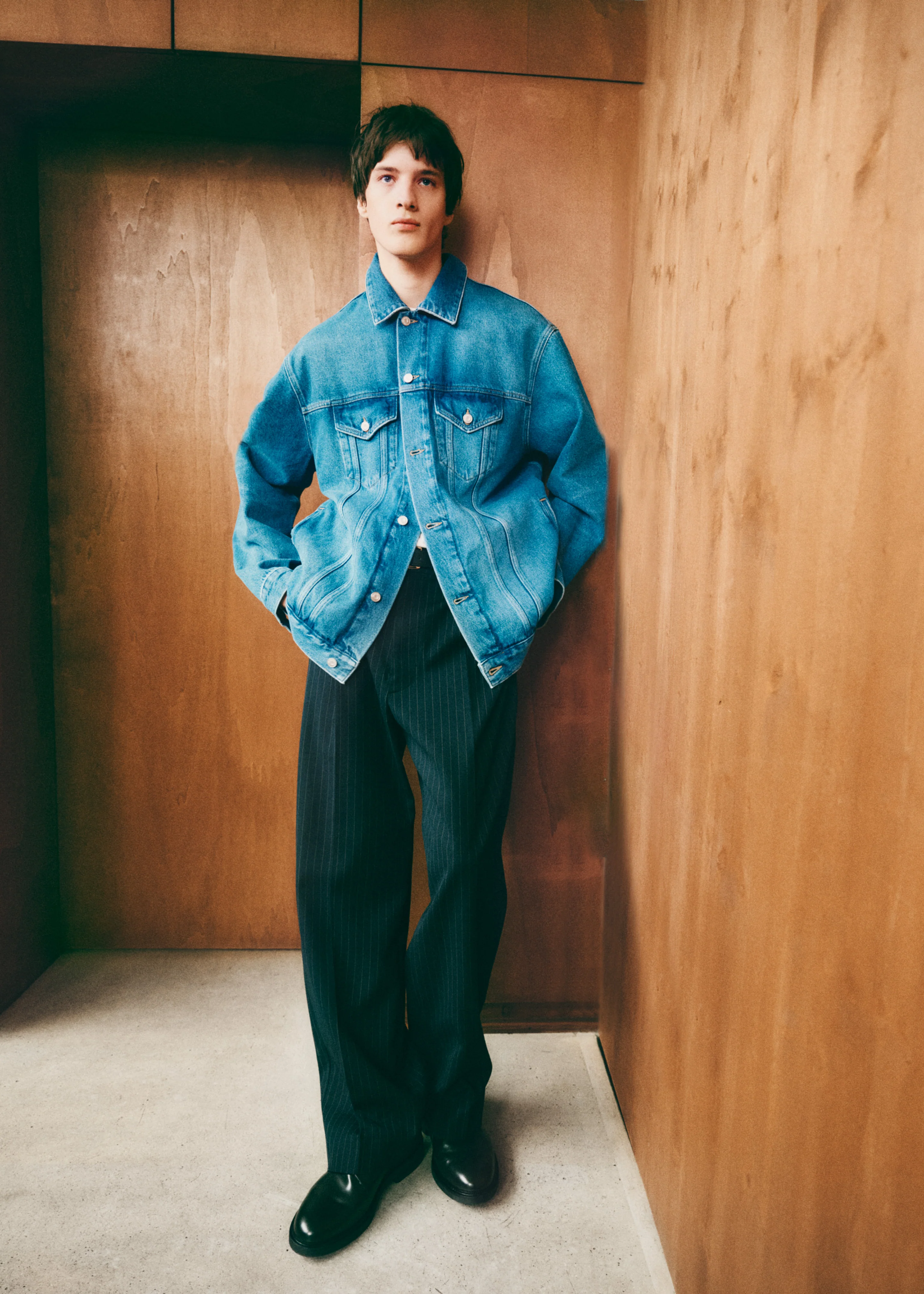 Marden Denim Jacket - Medium Wash - Image 9