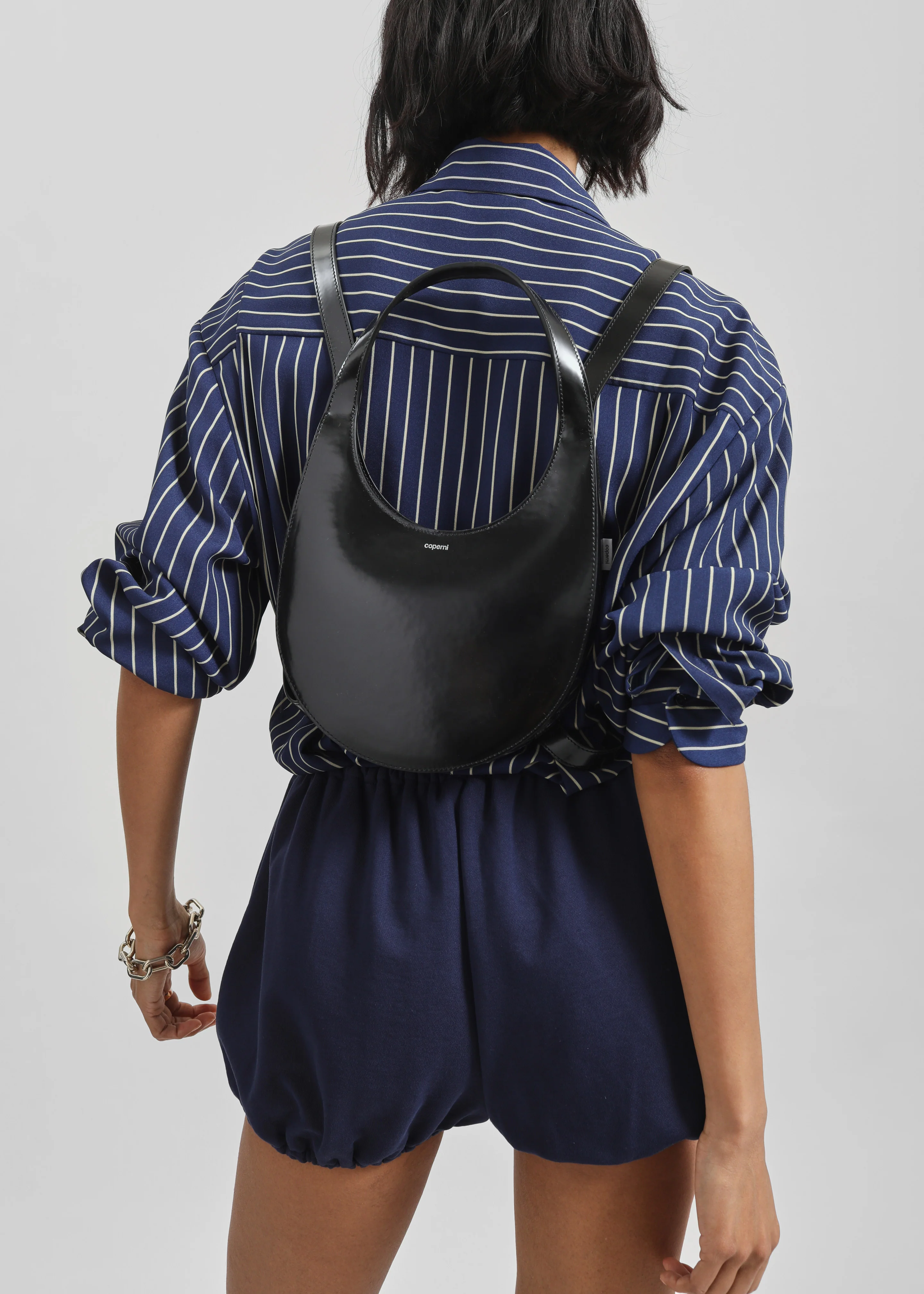 Maro Balloon Shorts - Navy - Image 9