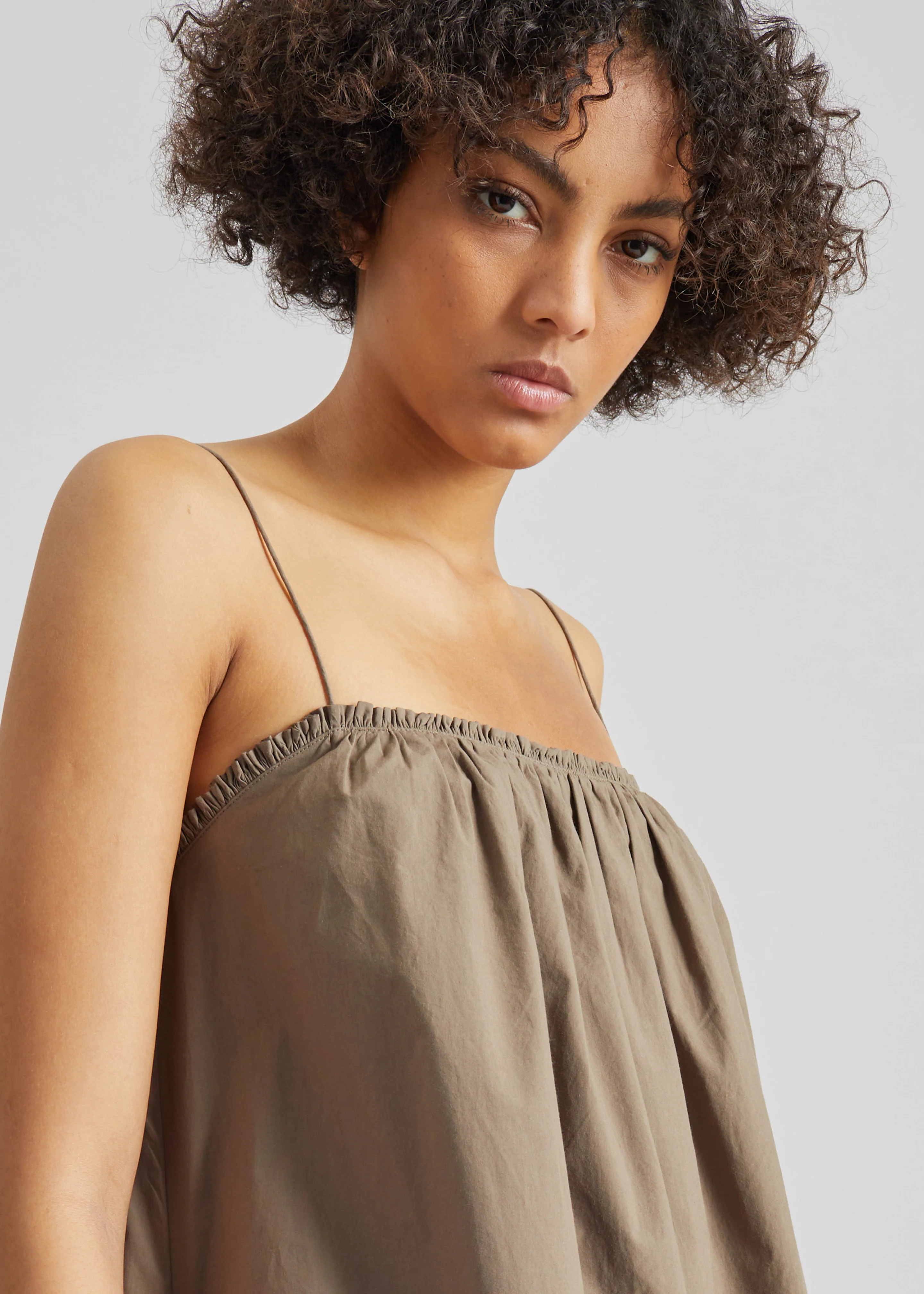Matteau Frill Cami Mini Dress - Birch - Image 3
