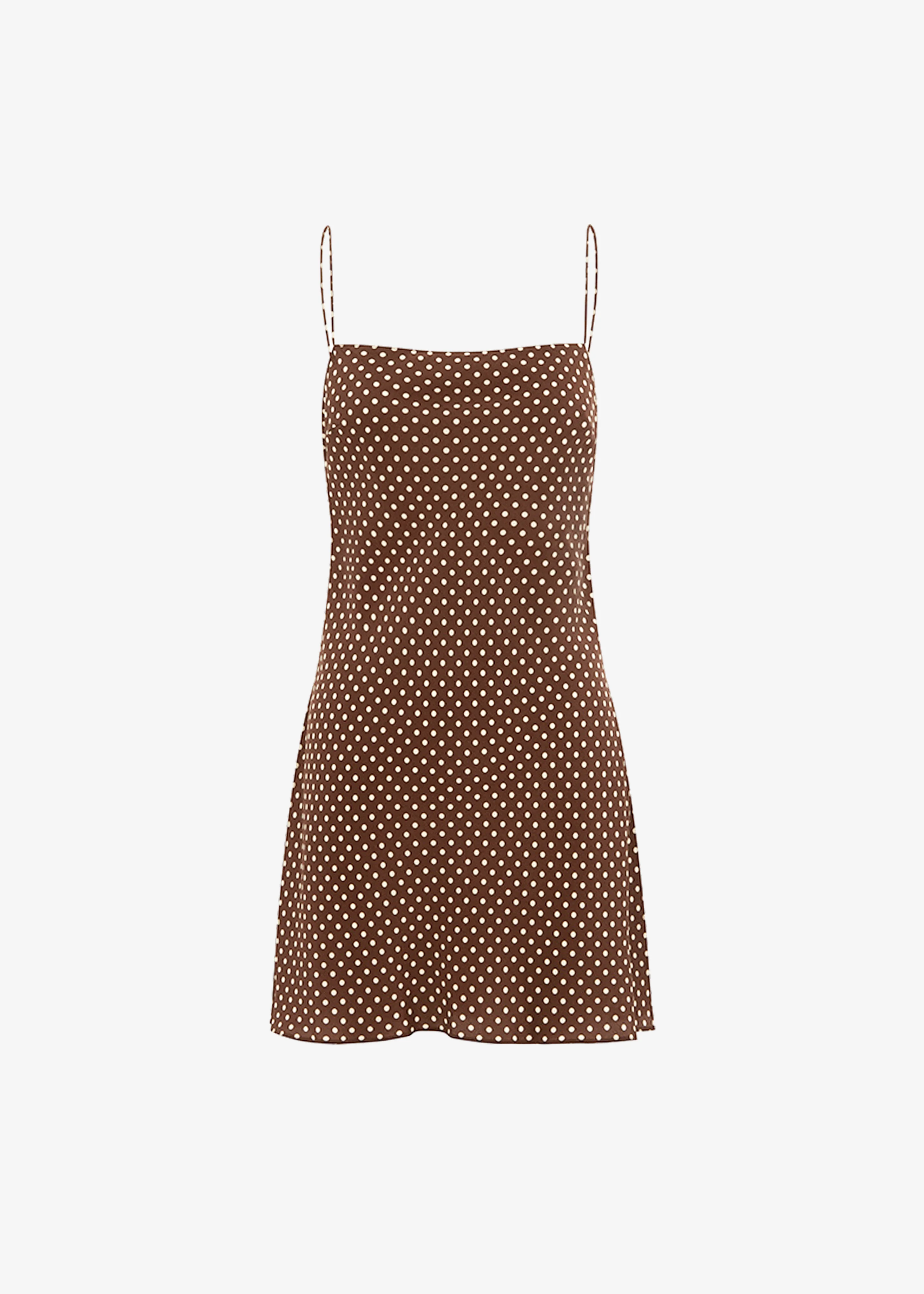 Matteau Square Slip Mini Dress - Polka Dot - Image 5