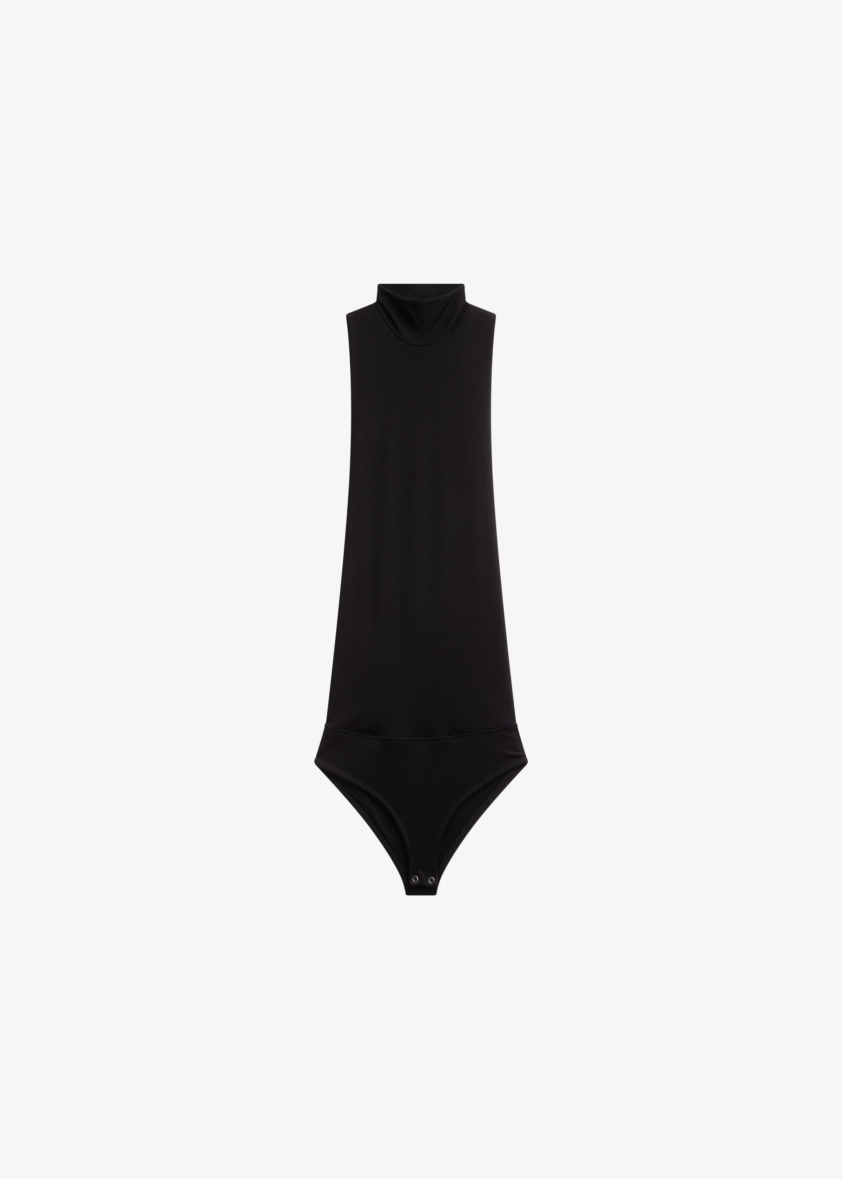 Maxen Mock Neck Bodysuit - Black - Image 10