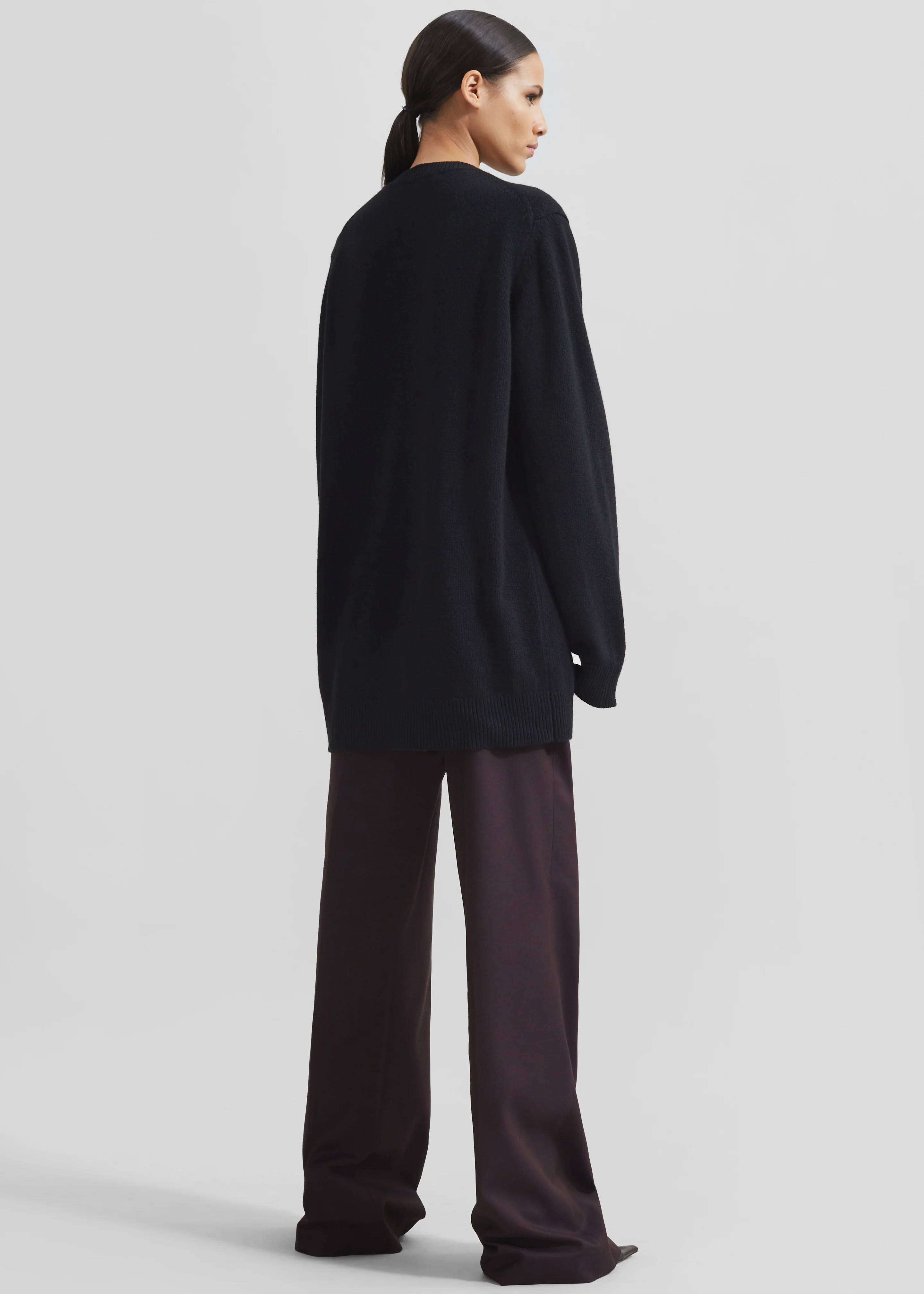 Maxime Knit Sweater Dress - Black - Image 6
