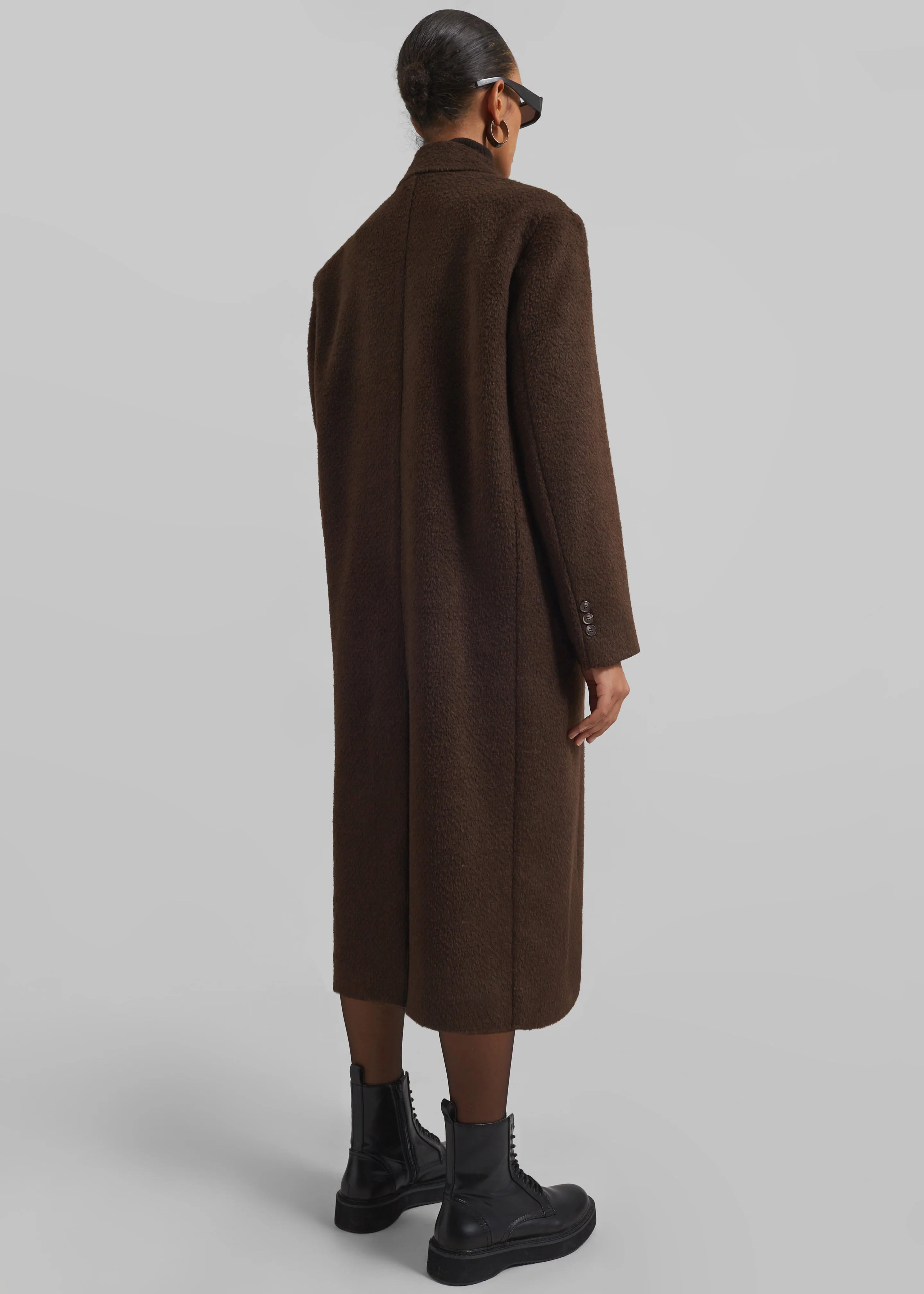 Melcombe Coat - Brown - Image 8