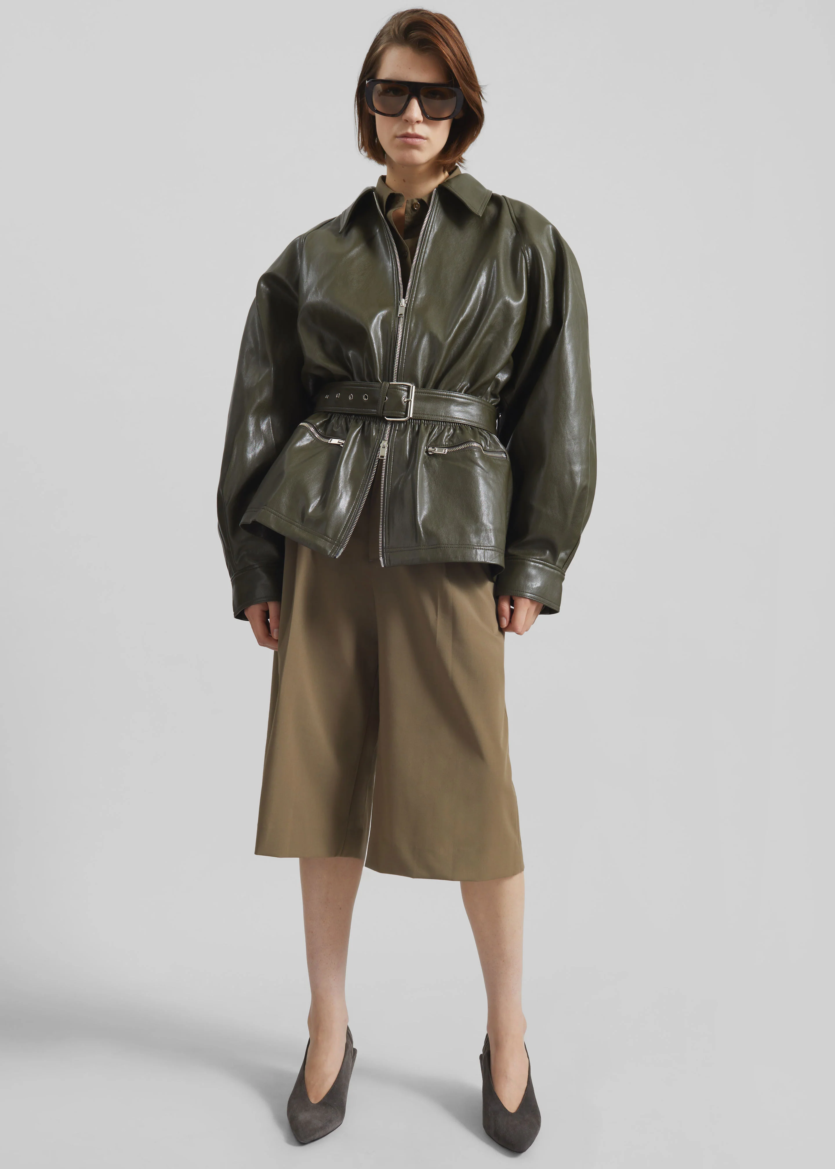 Meldert Bermuda Shorts - Khaki Brown - Image 8