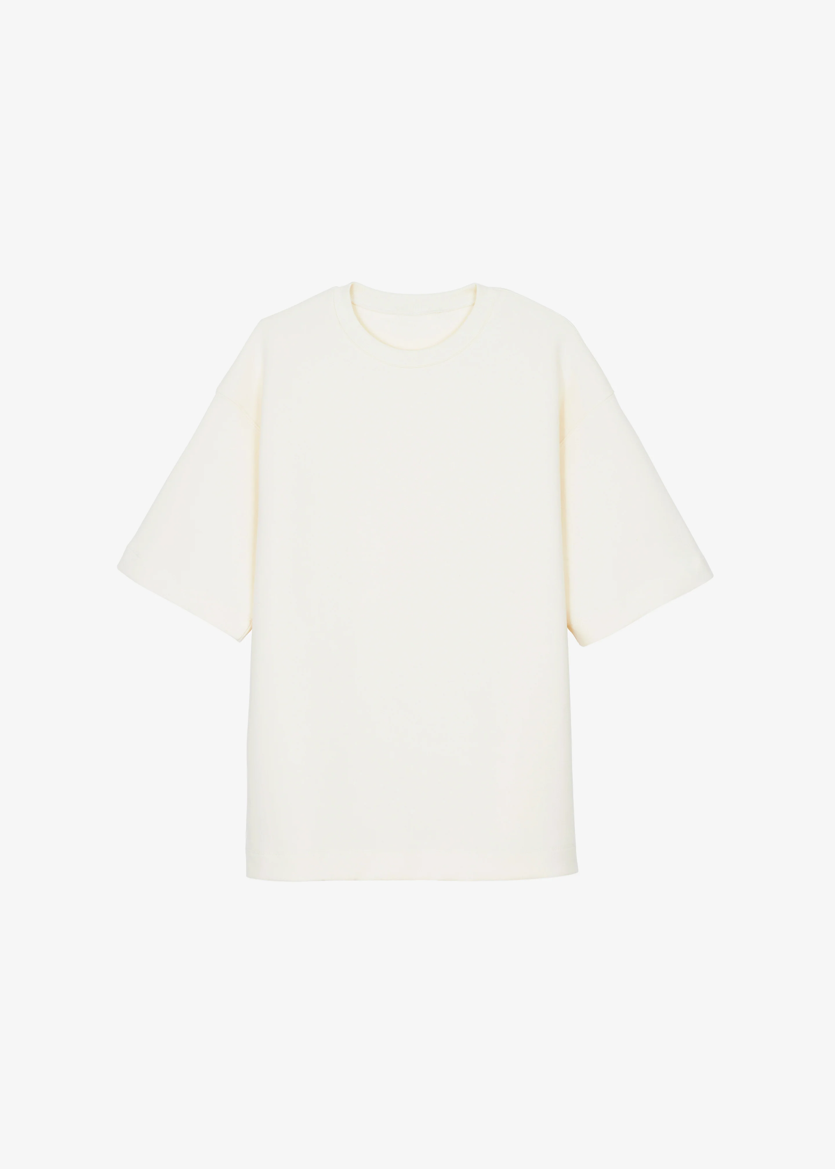 Melor Oversized T-Shirt - Cream - Image 7