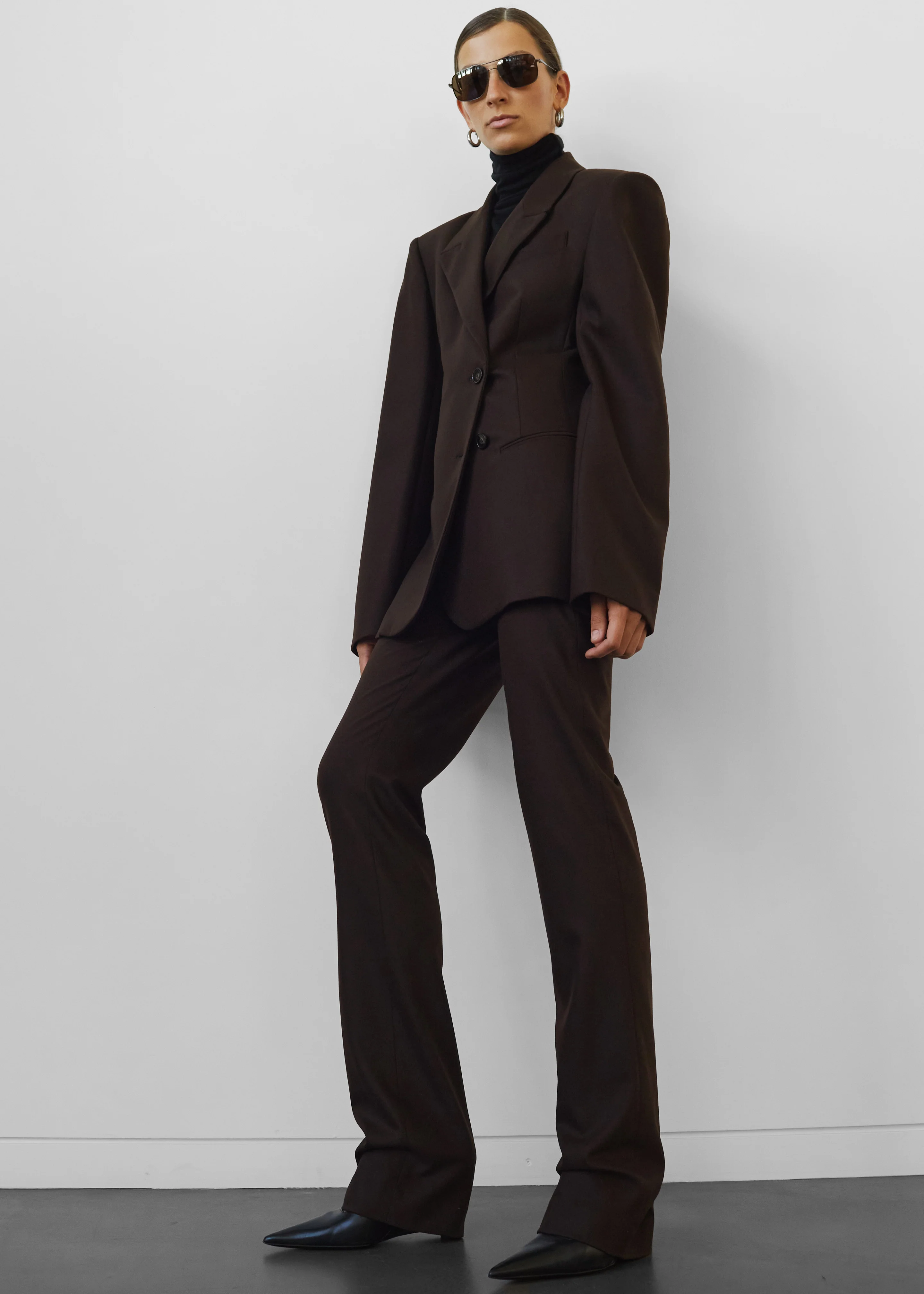 Morrison Crossover Blazer - Brown - Image 12