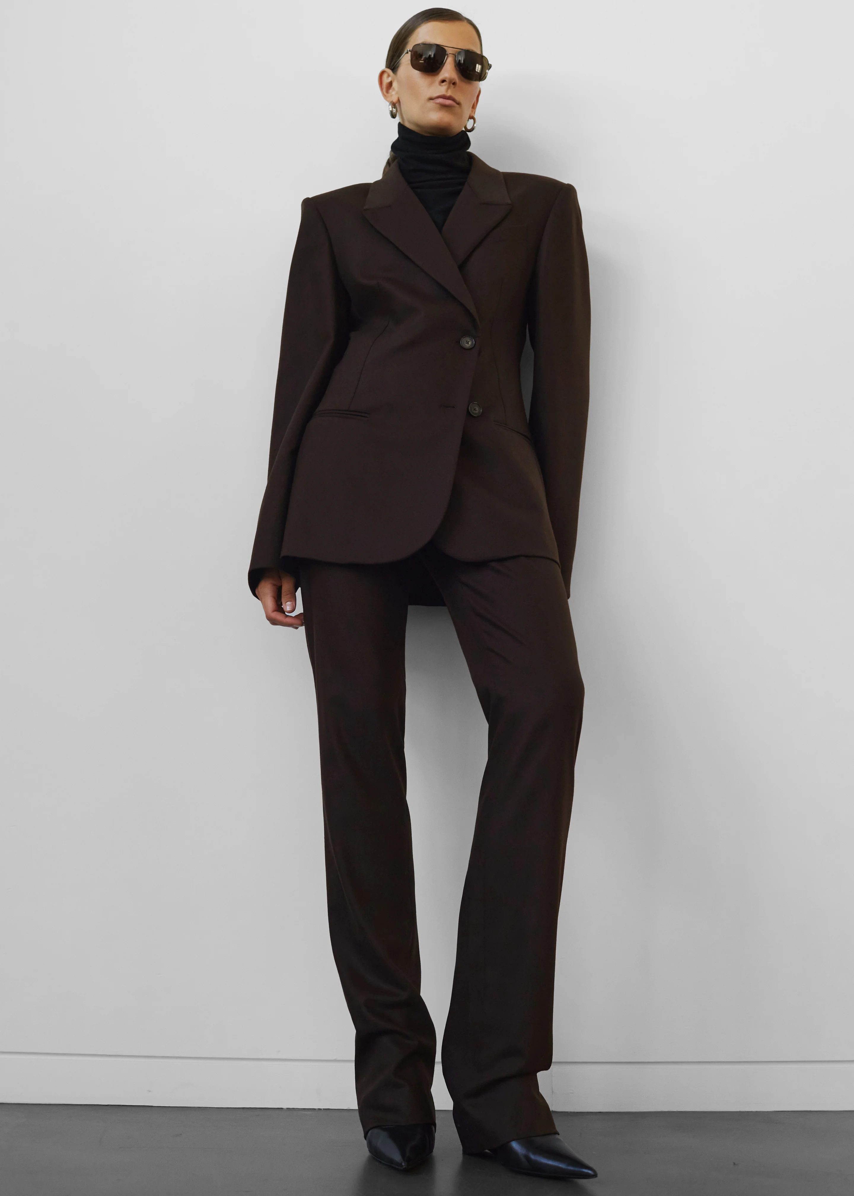Morrison Crossover Blazer - Brown - Image 7
