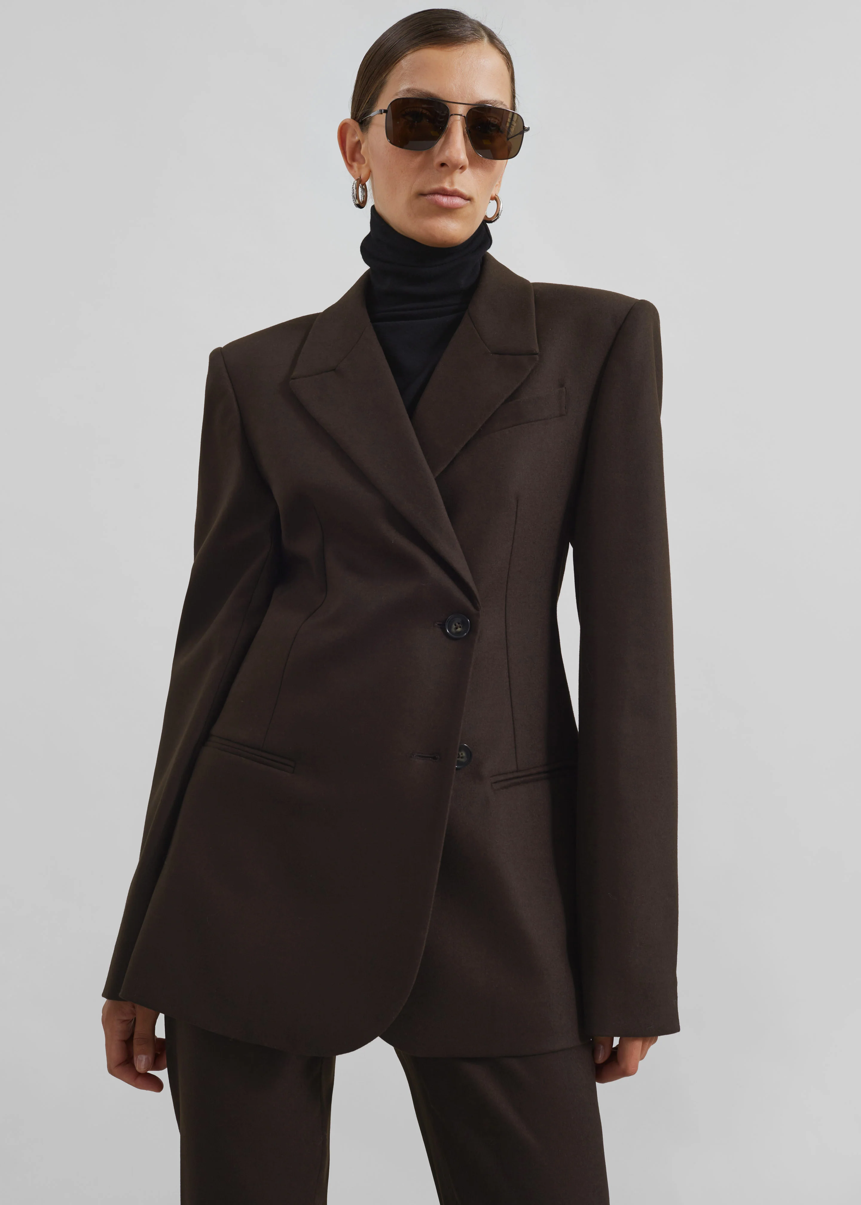 Morrison Crossover Blazer - Brown - Image 8