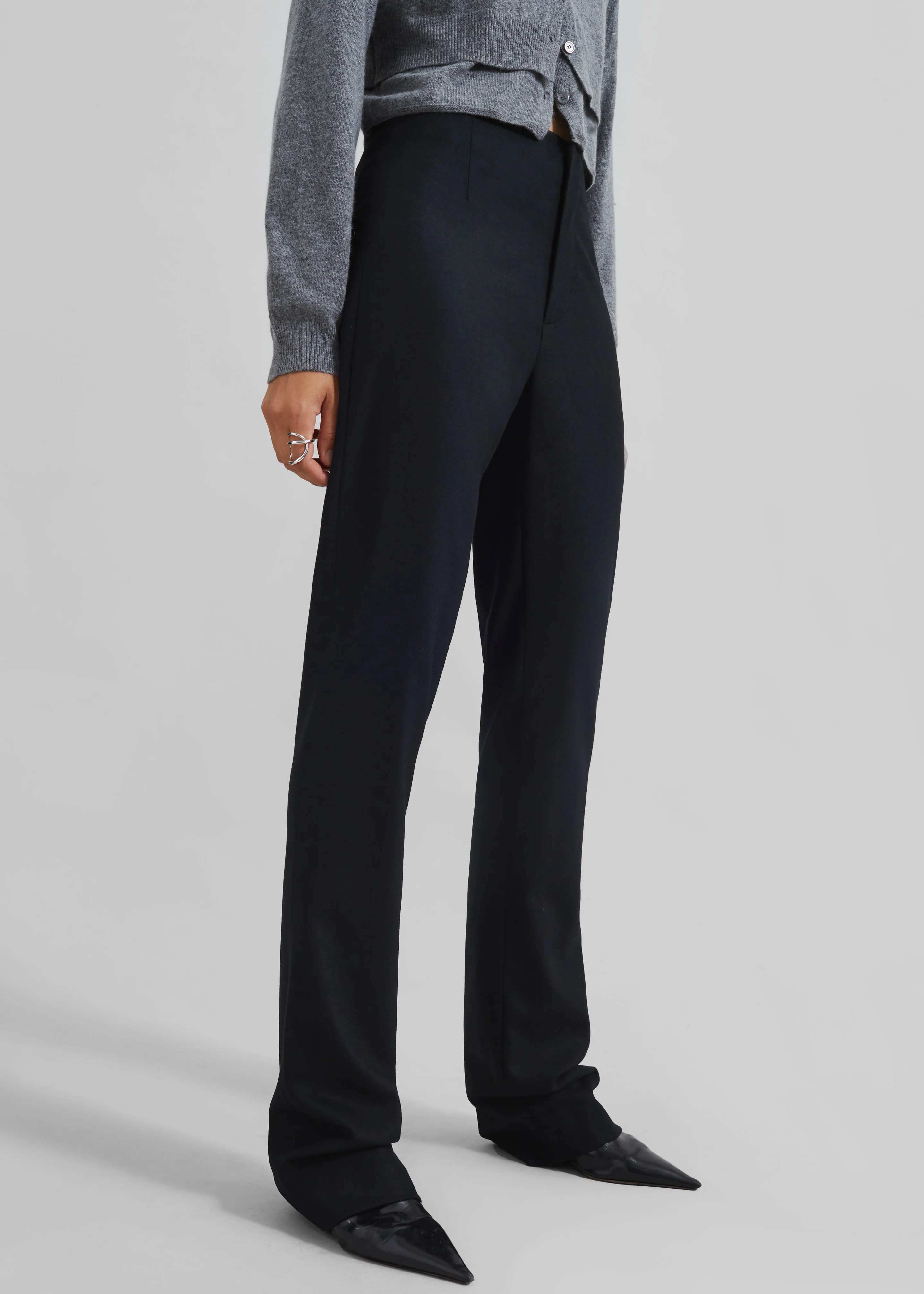 Morrison Long Trousers - Black - Image 10