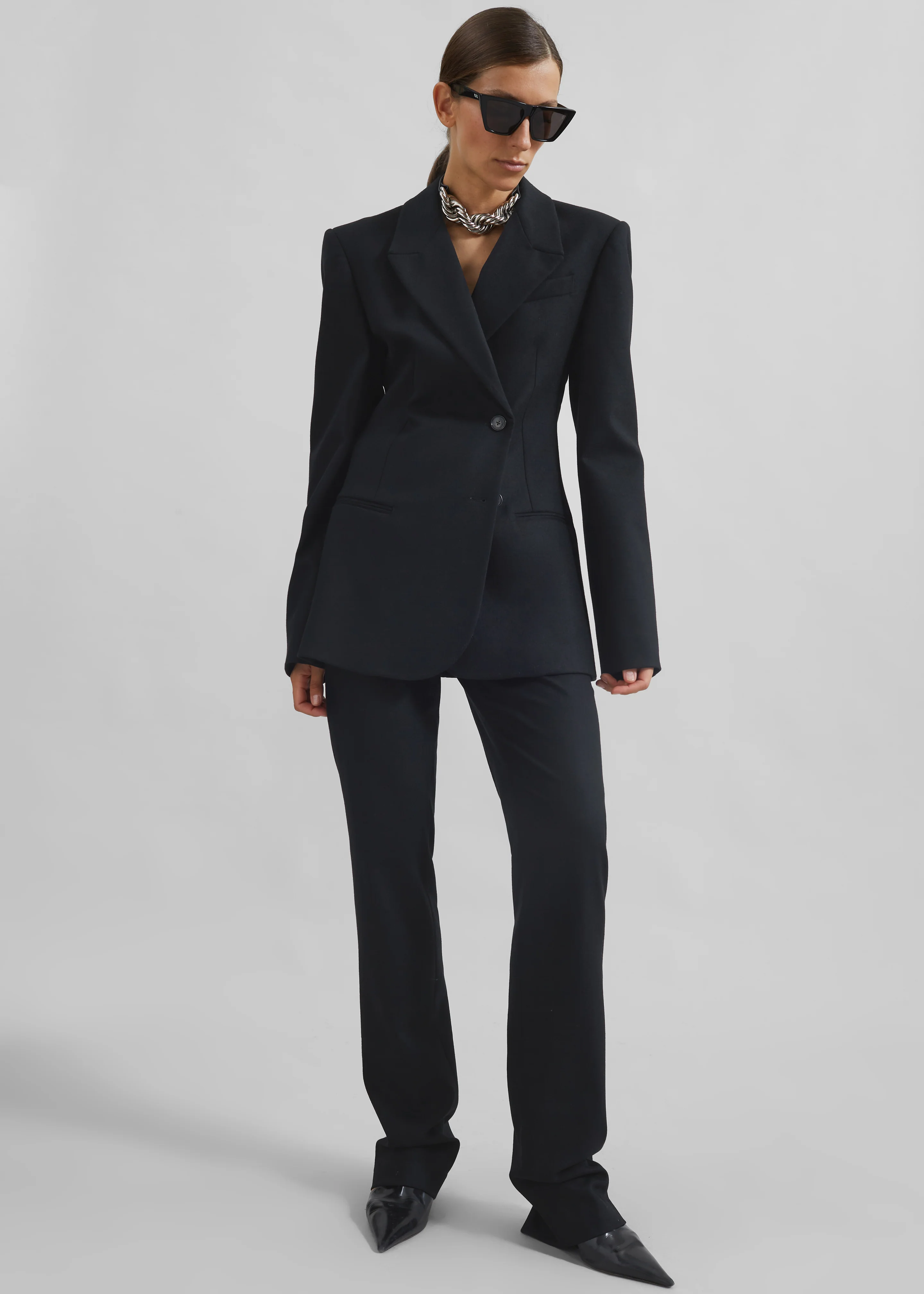 Morrison Long Trousers - Black - Image 3