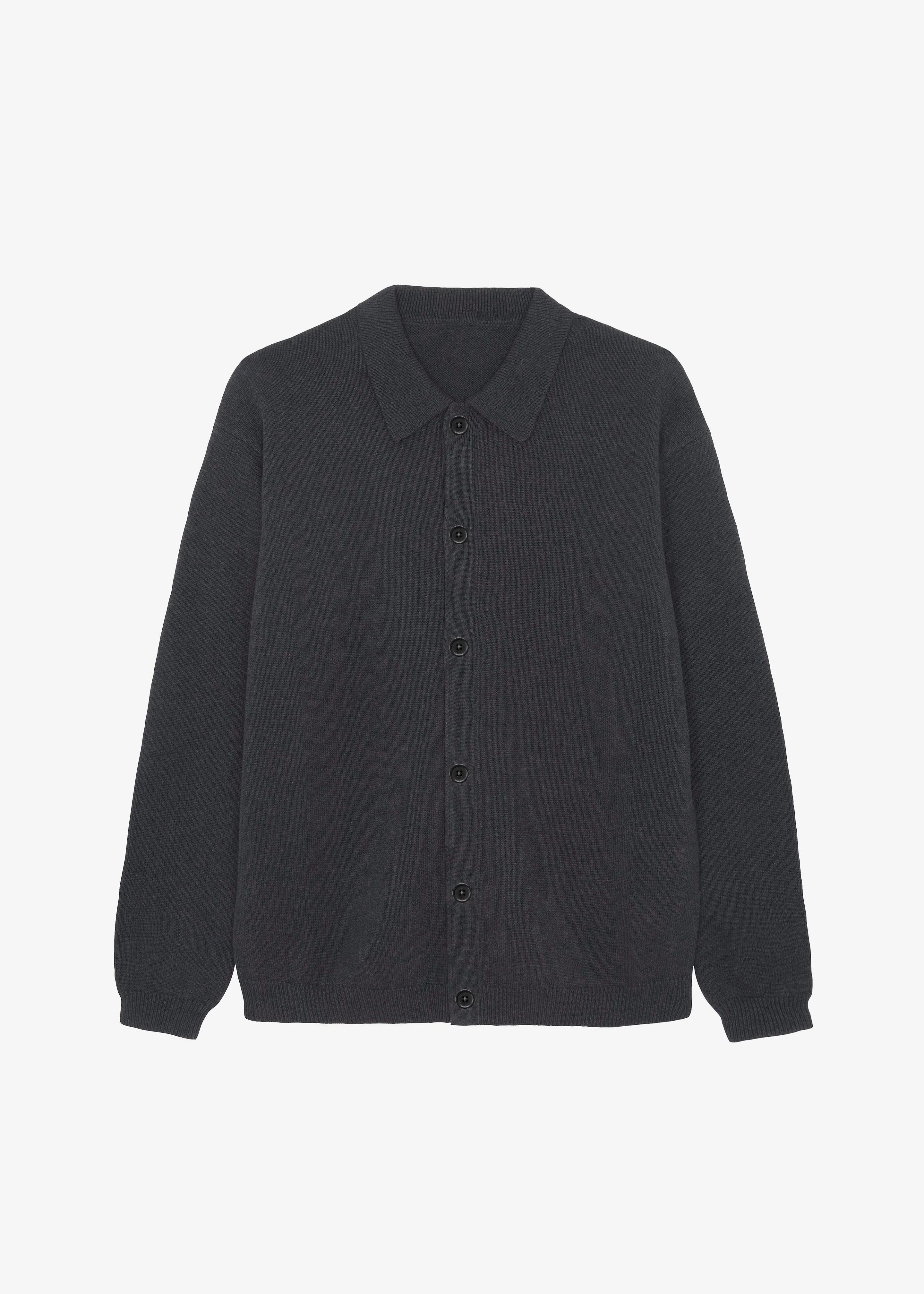 Myles Cardigan - Charcoal - Image 7