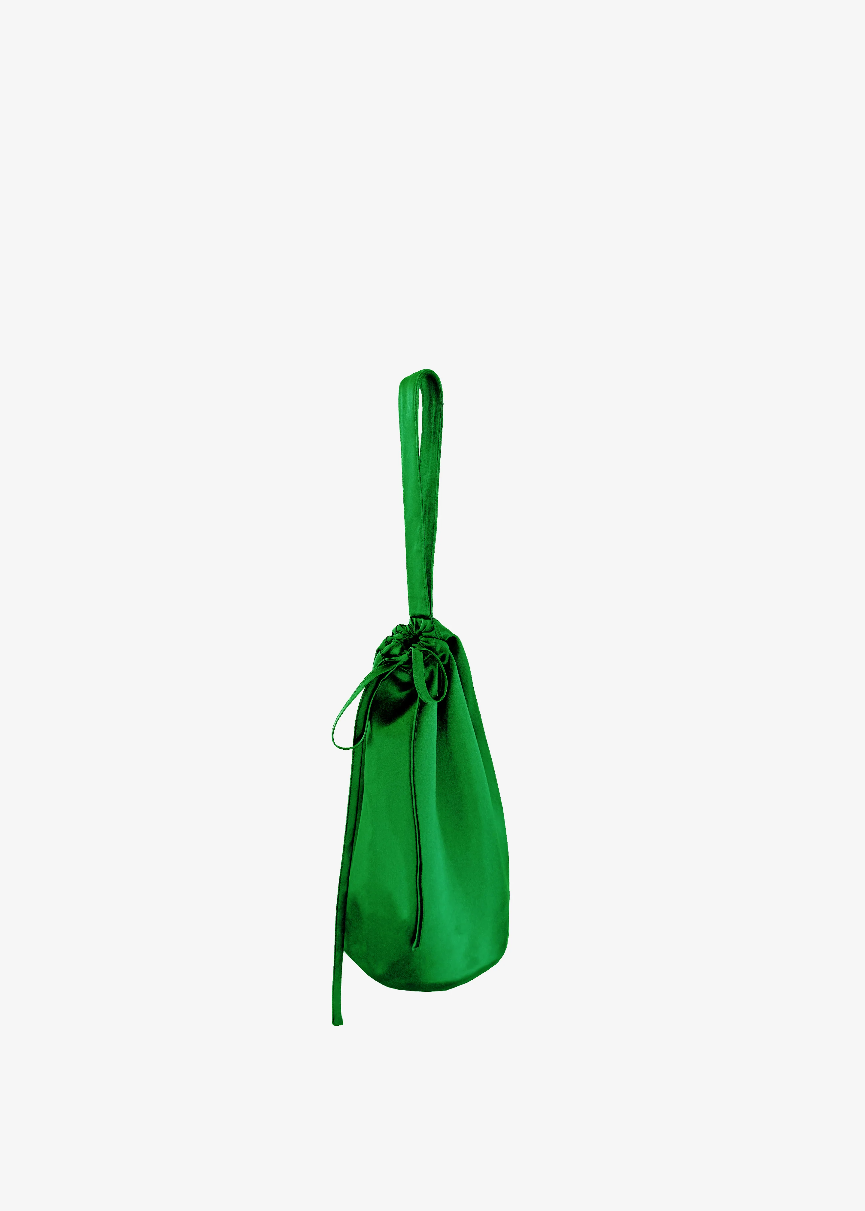Nina Silk Bralette - Kelly Green - Image 13