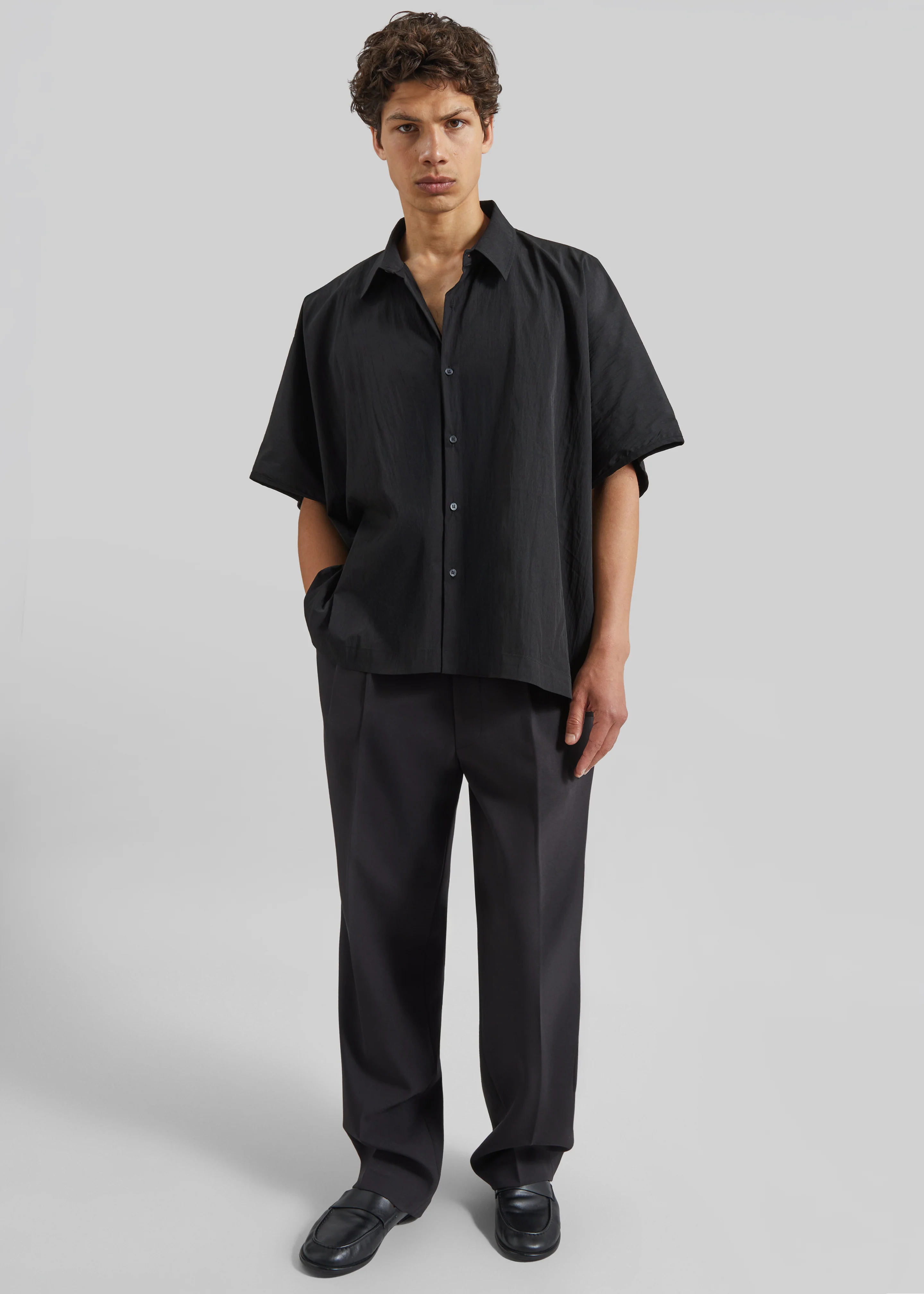 Nordwood Dolman Sleeve Shirt - Black - Image 2