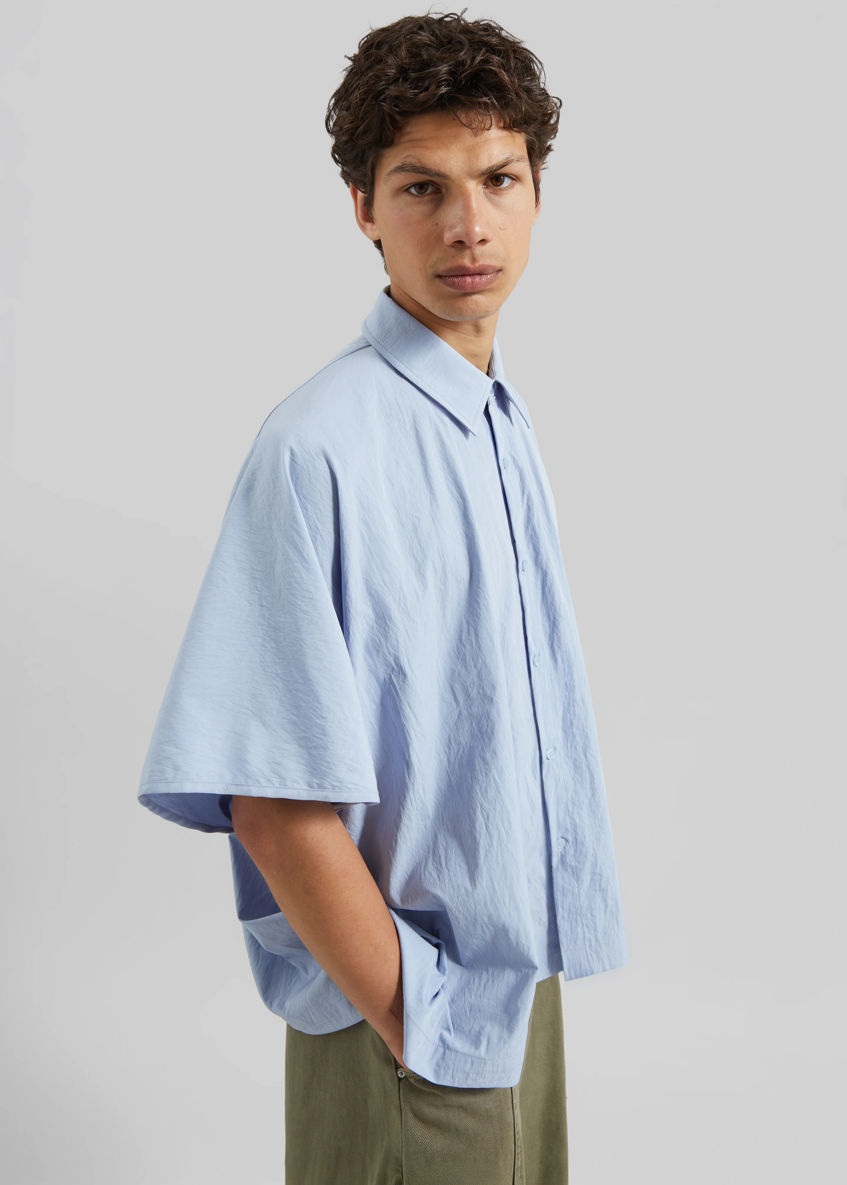 Nordwood Dolman Sleeve Shirt - Sky Blue - Image 4