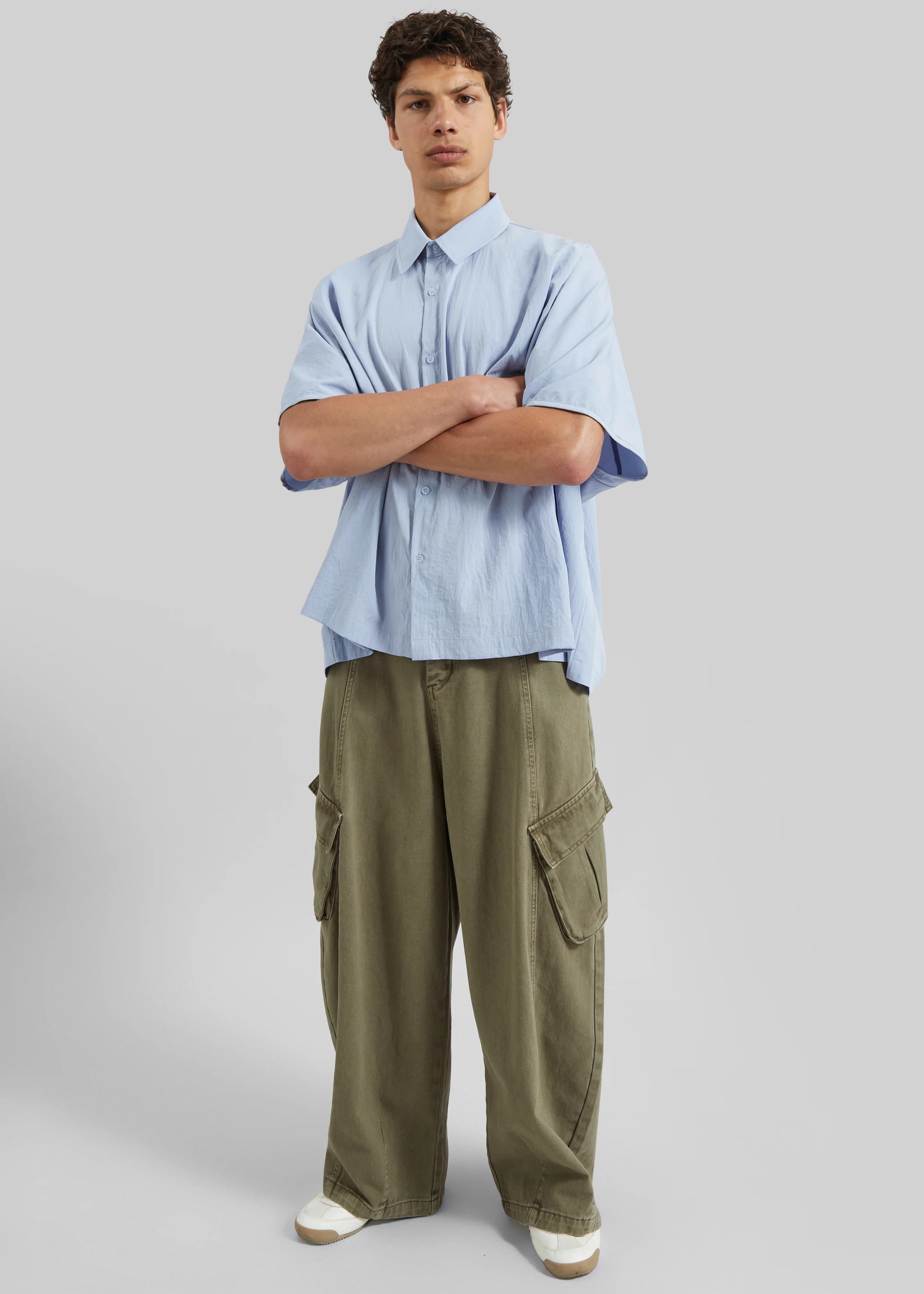 Nordwood Dolman Sleeve Shirt - Sky Blue - Image 5