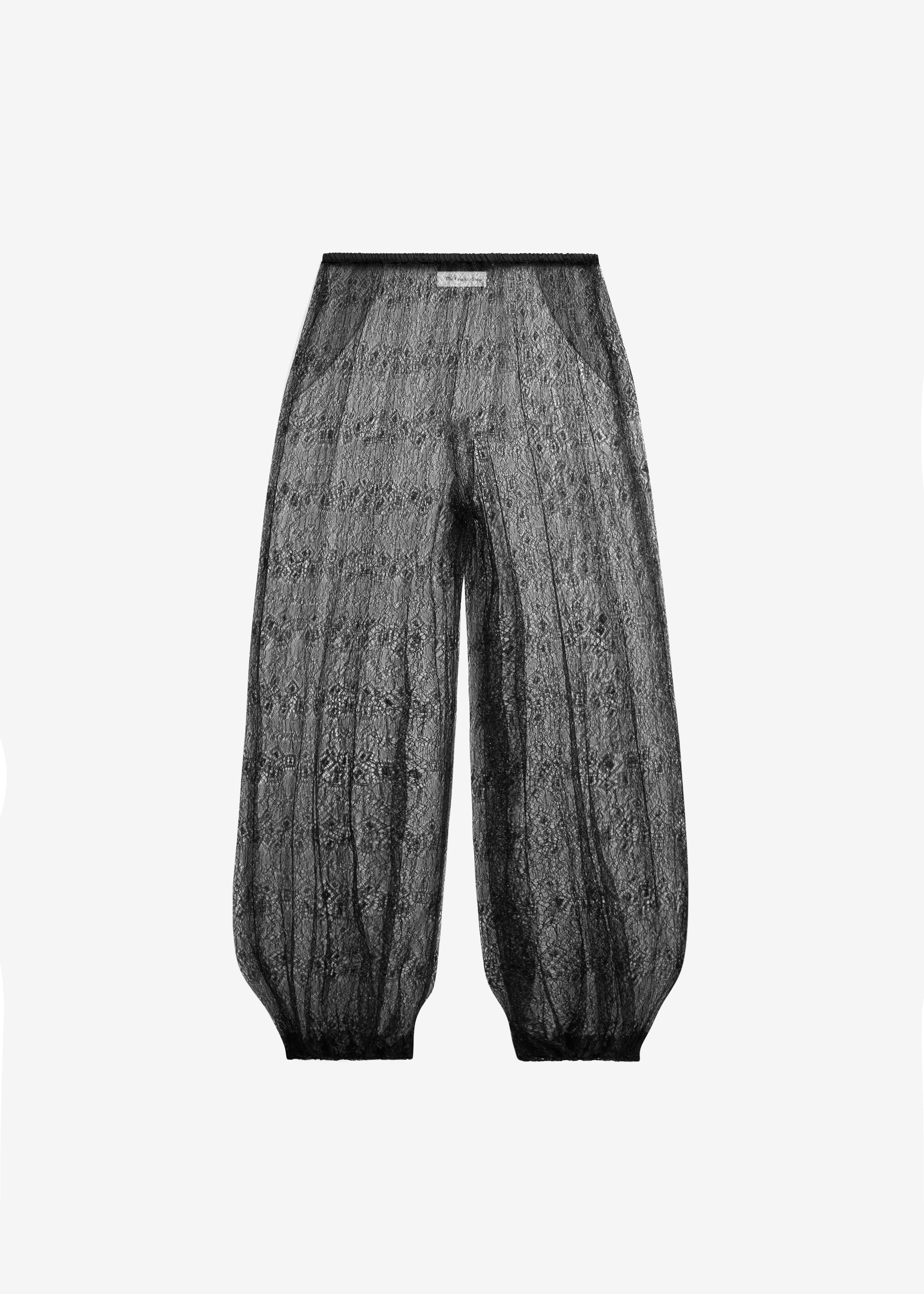 Orissa Lace Balloon Pants - Black - Image 12