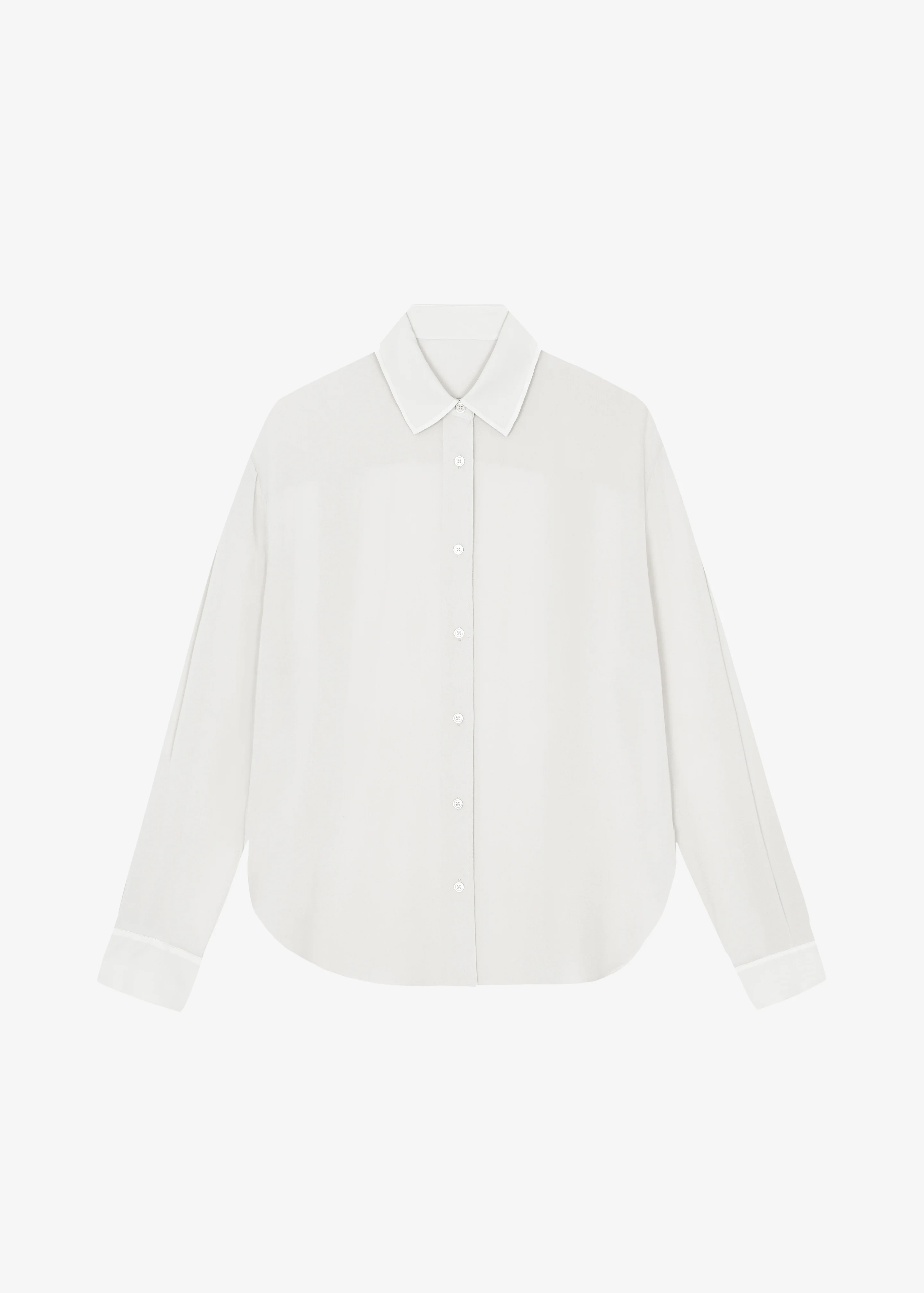 Peri Georgette Shirt - White - Image 8