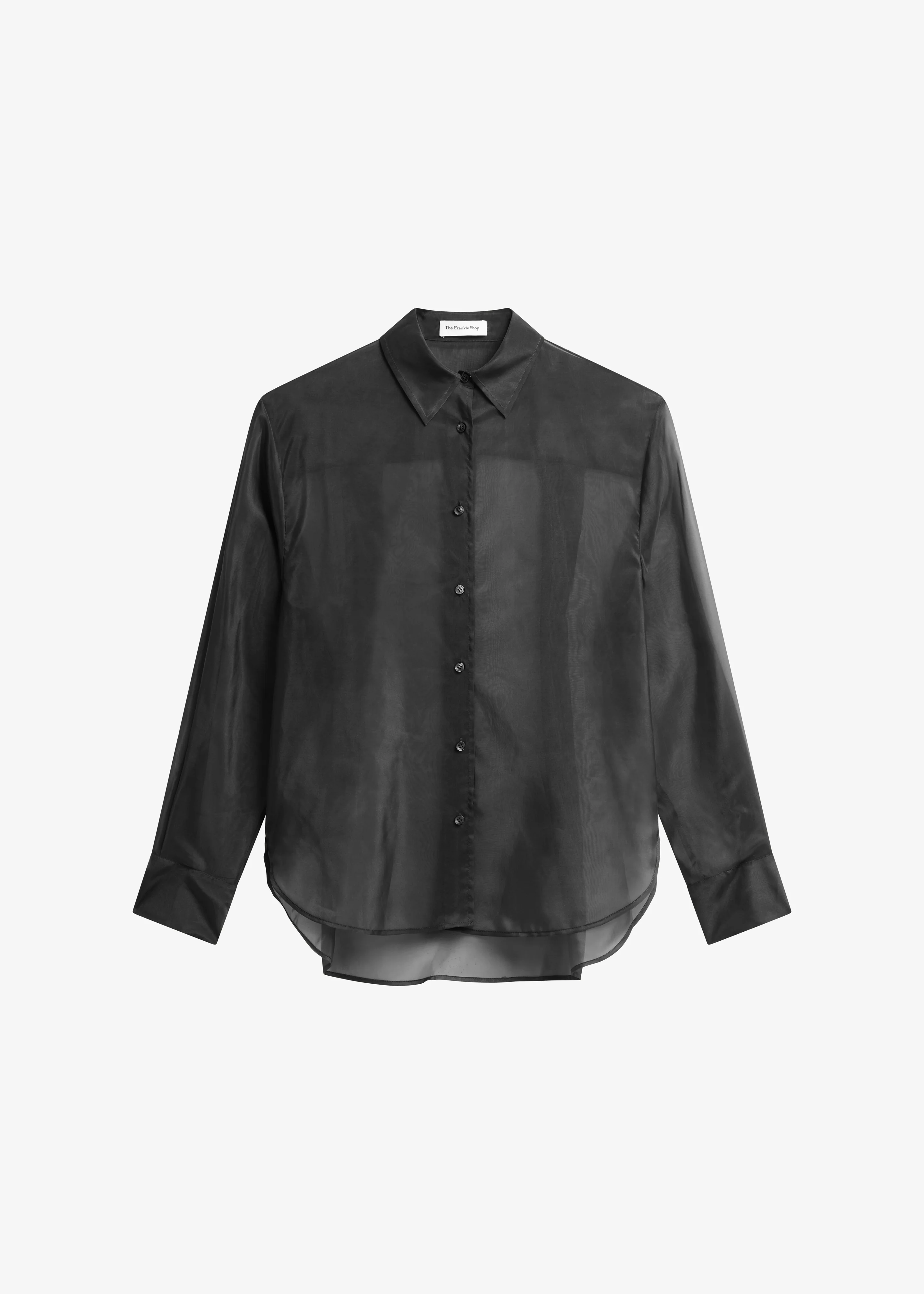 Peri Sheer Shirt - Black - Image 10