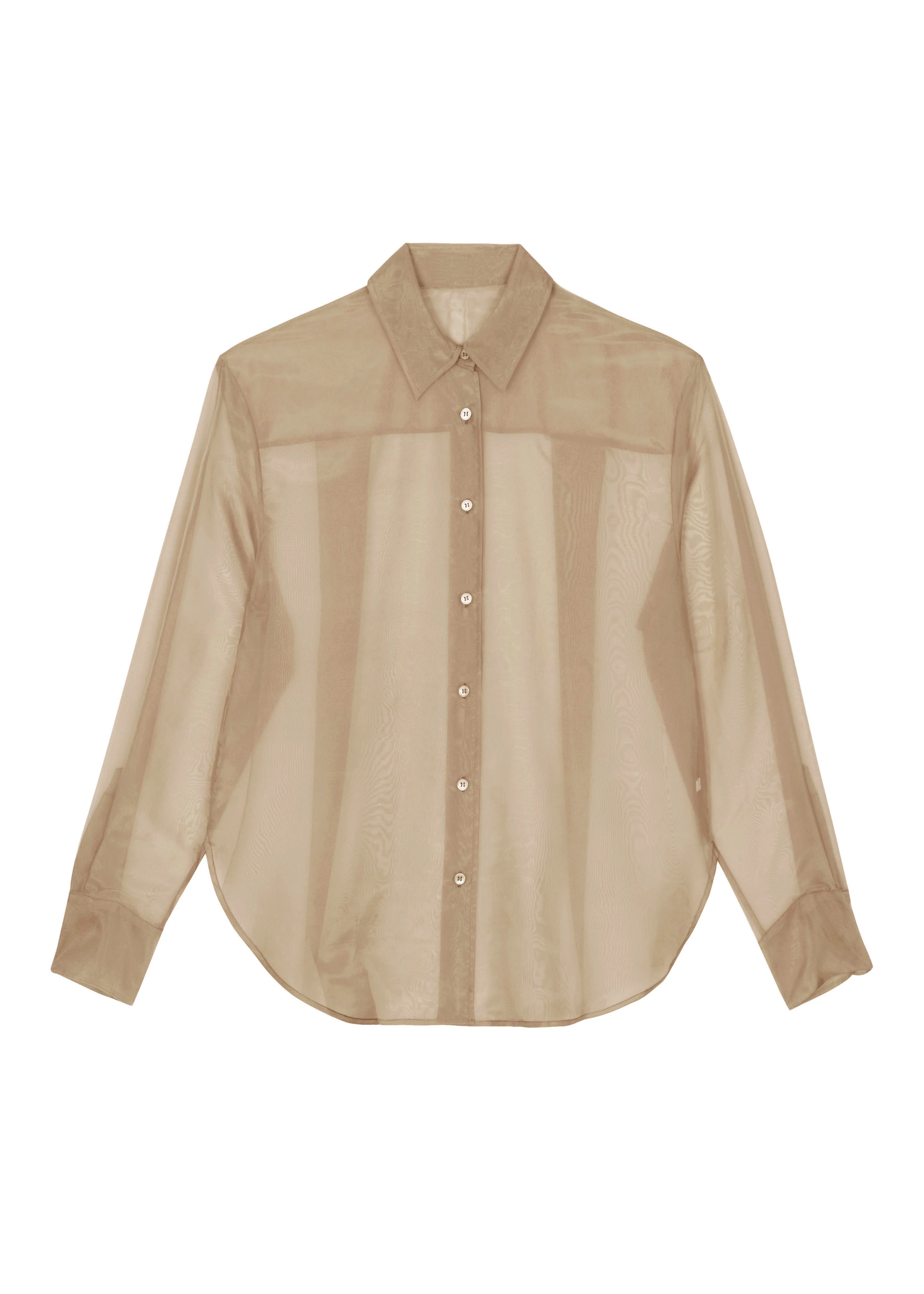 Peri Sheer Shirt - Desert Sand - Image 7