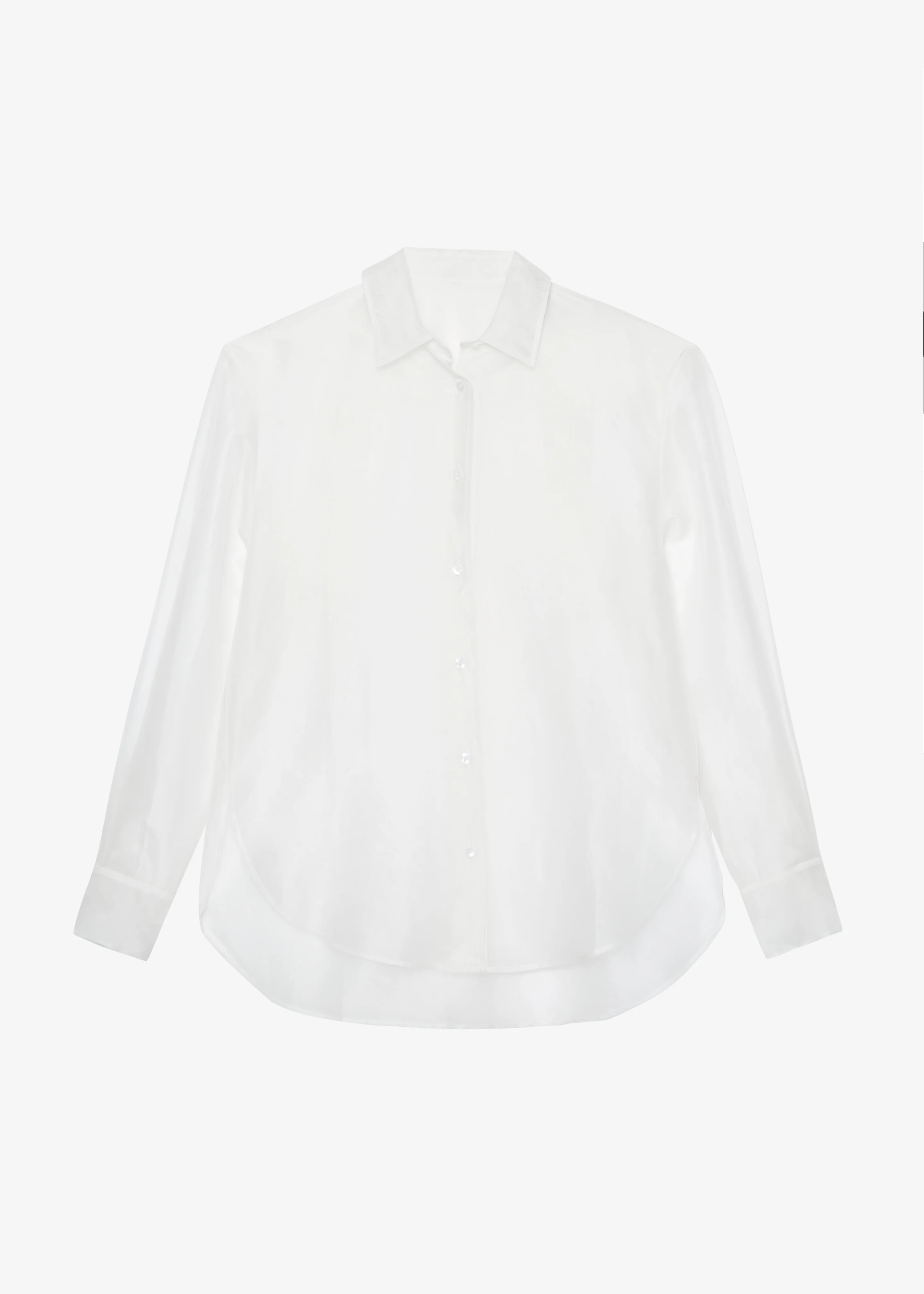 Peri Sheer Shirt - White - Image 8