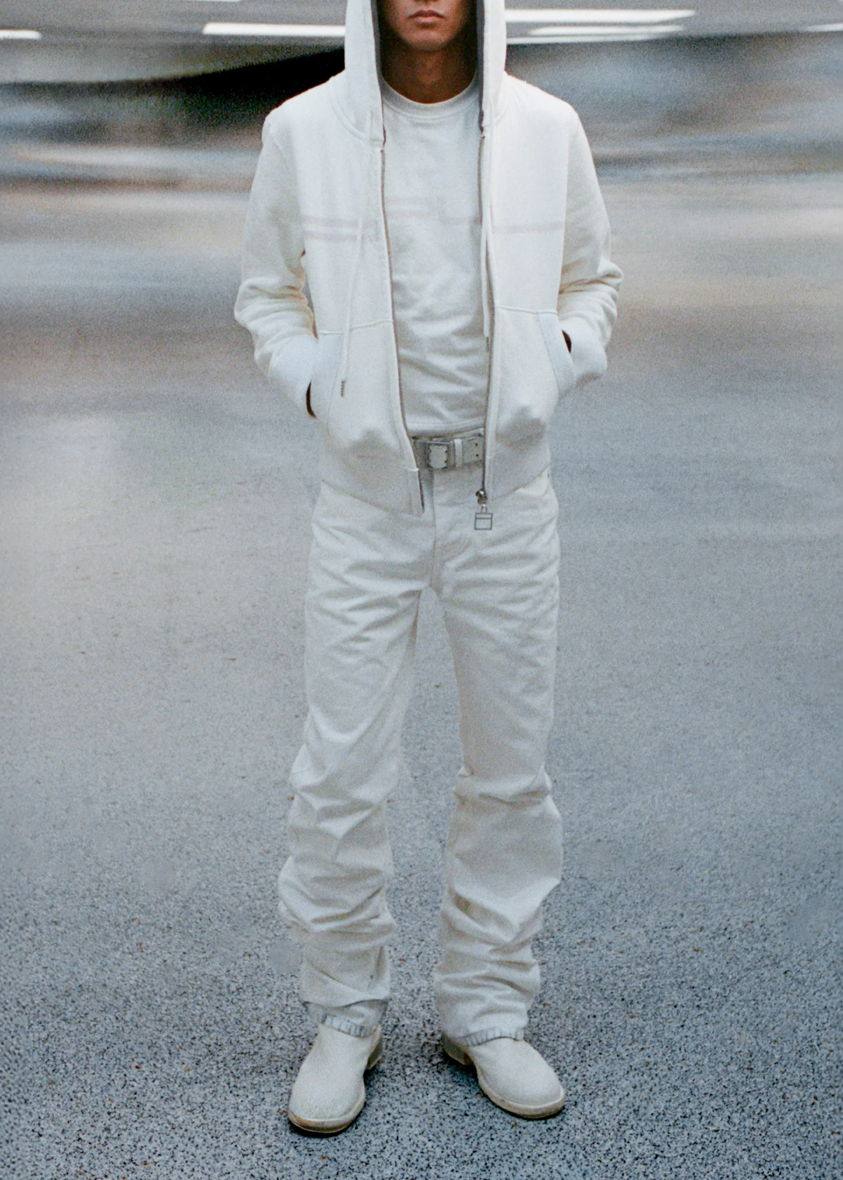 Pieces Uniques Denim Pants - White Wash - Image 8