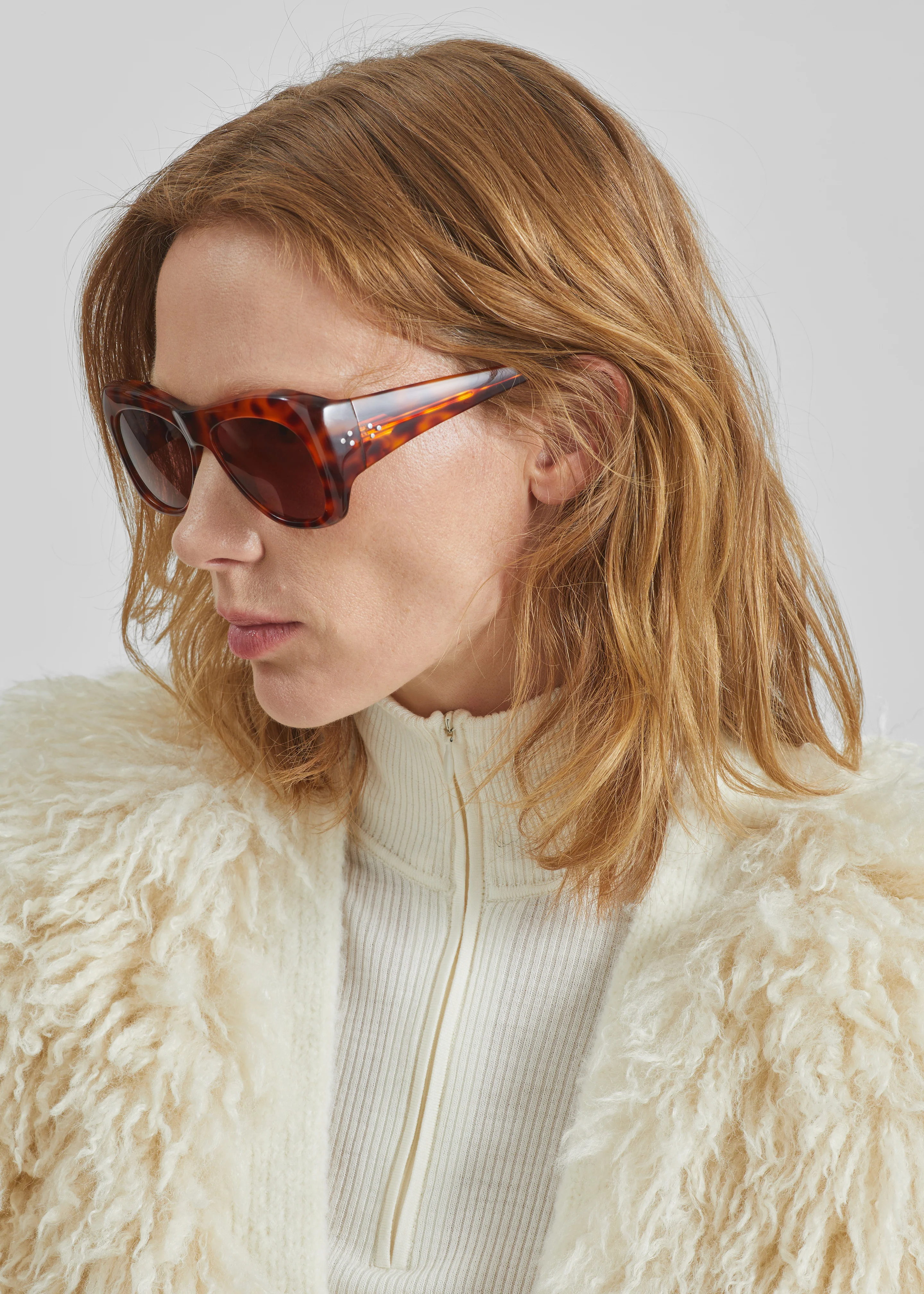 Port Tanger Nazim Sunglasses - Oliban Acetate/Tobacco Lens - Image 2